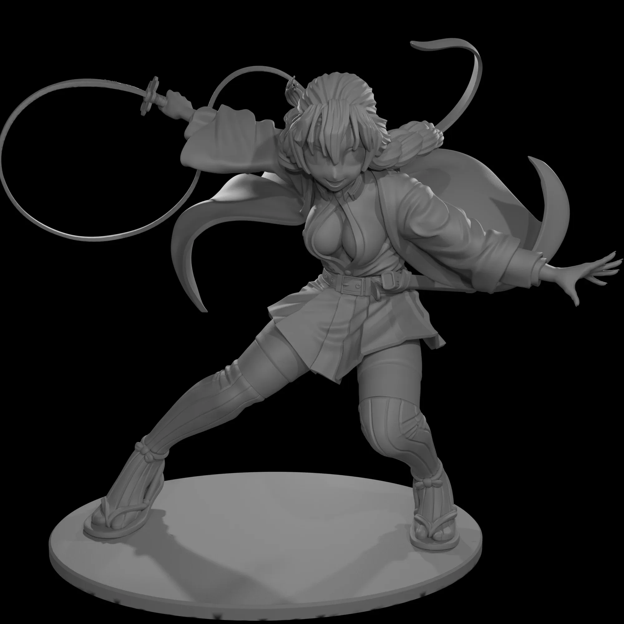Mitsuri Kanroji - Demons Slayer 3D print model