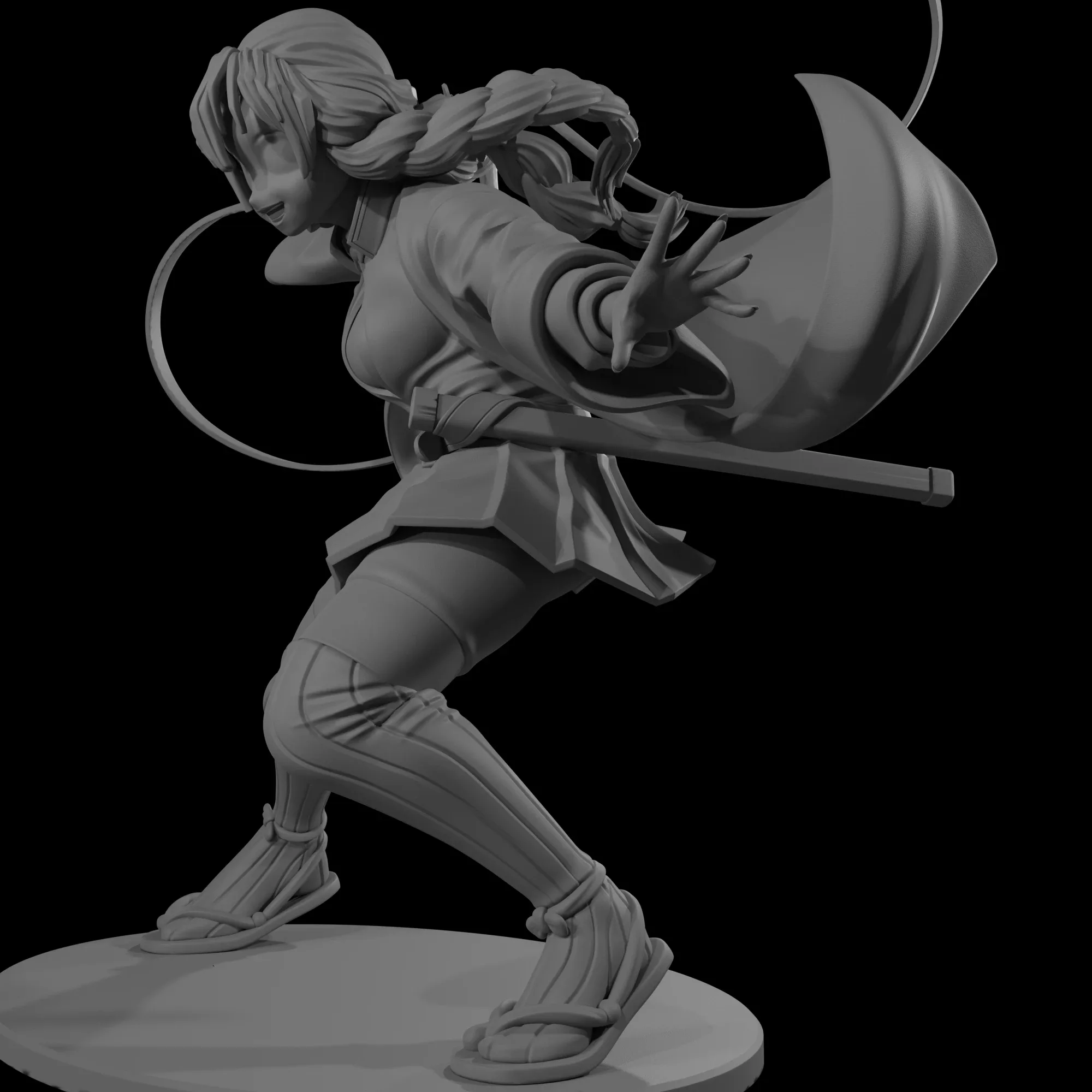 Mitsuri Kanroji - Demons Slayer 3D print model