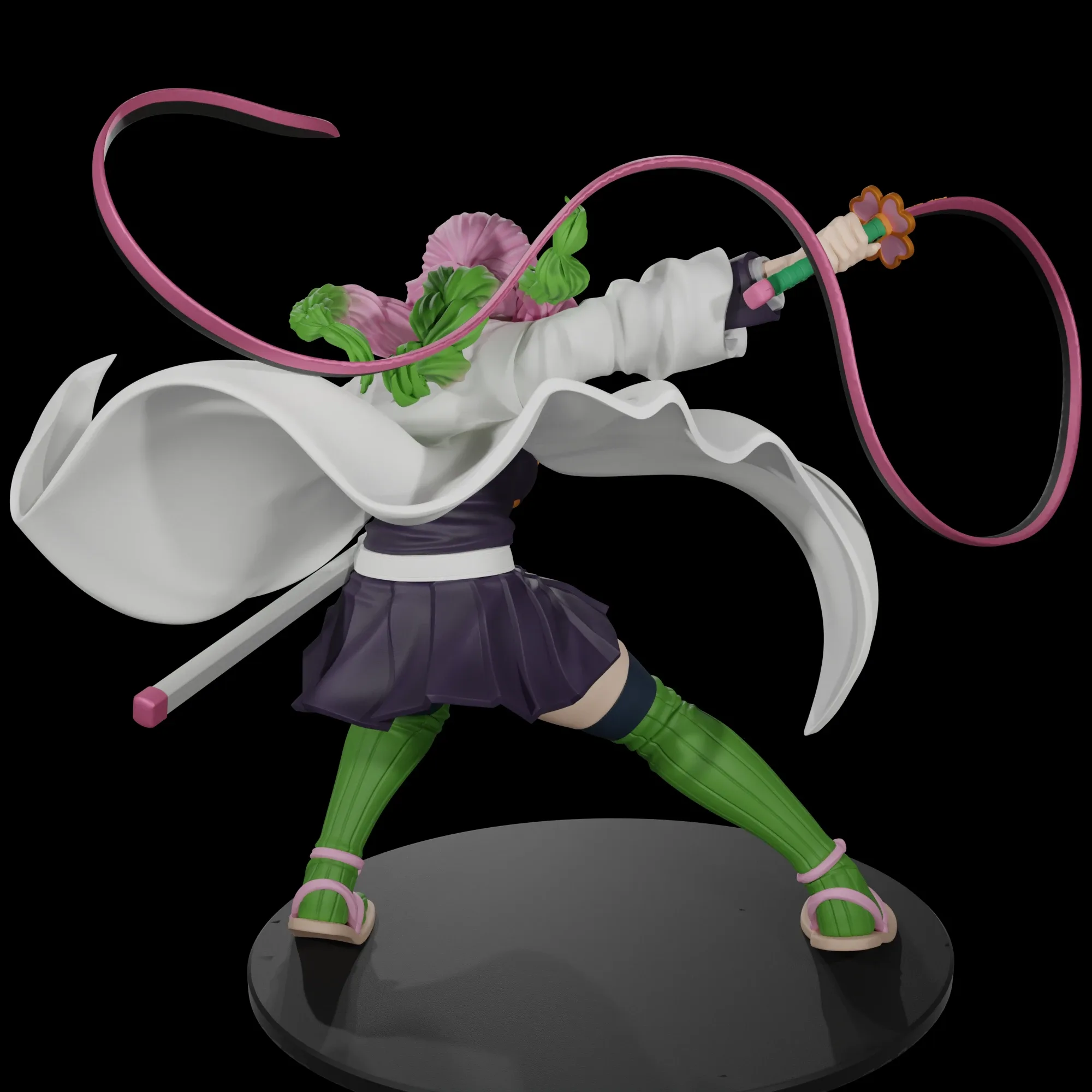 Mitsuri Kanroji - Demons Slayer 3D print model