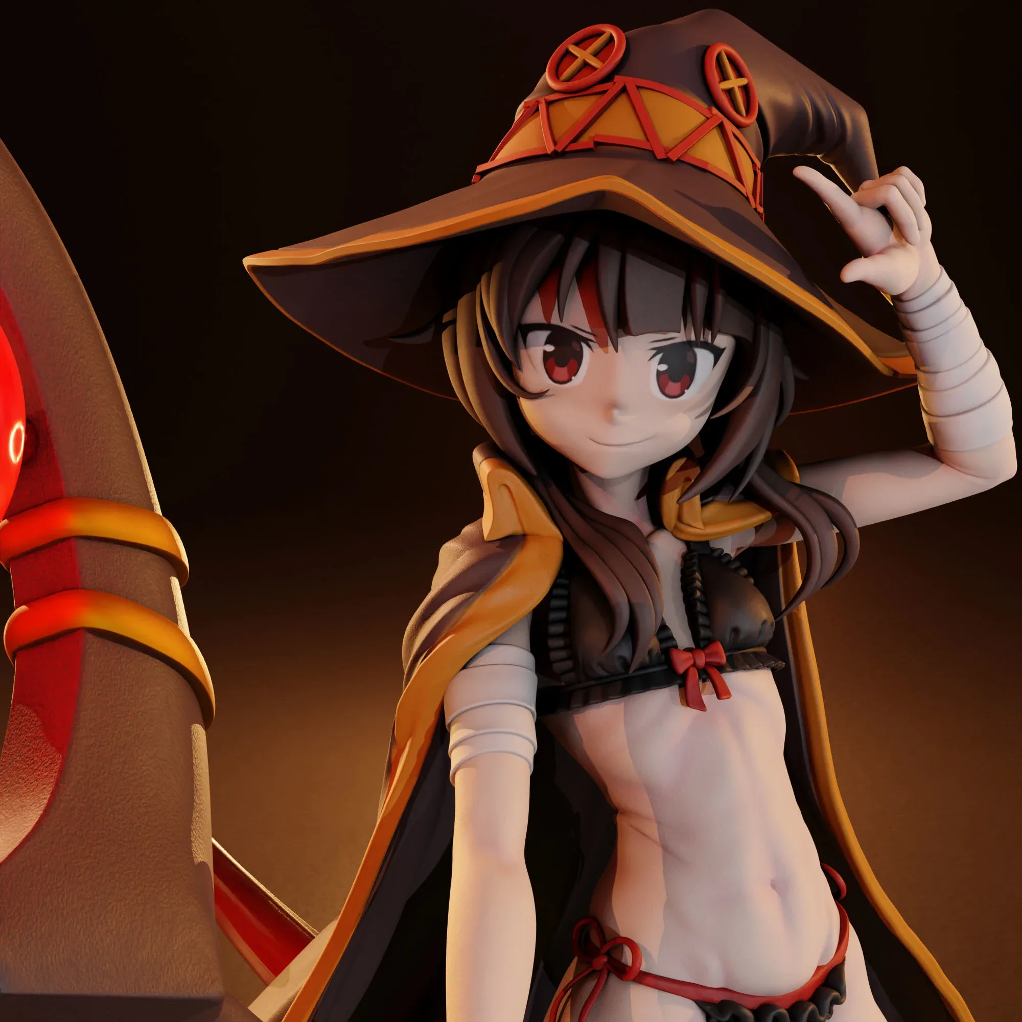 Megumin - Konosuba 3D print model