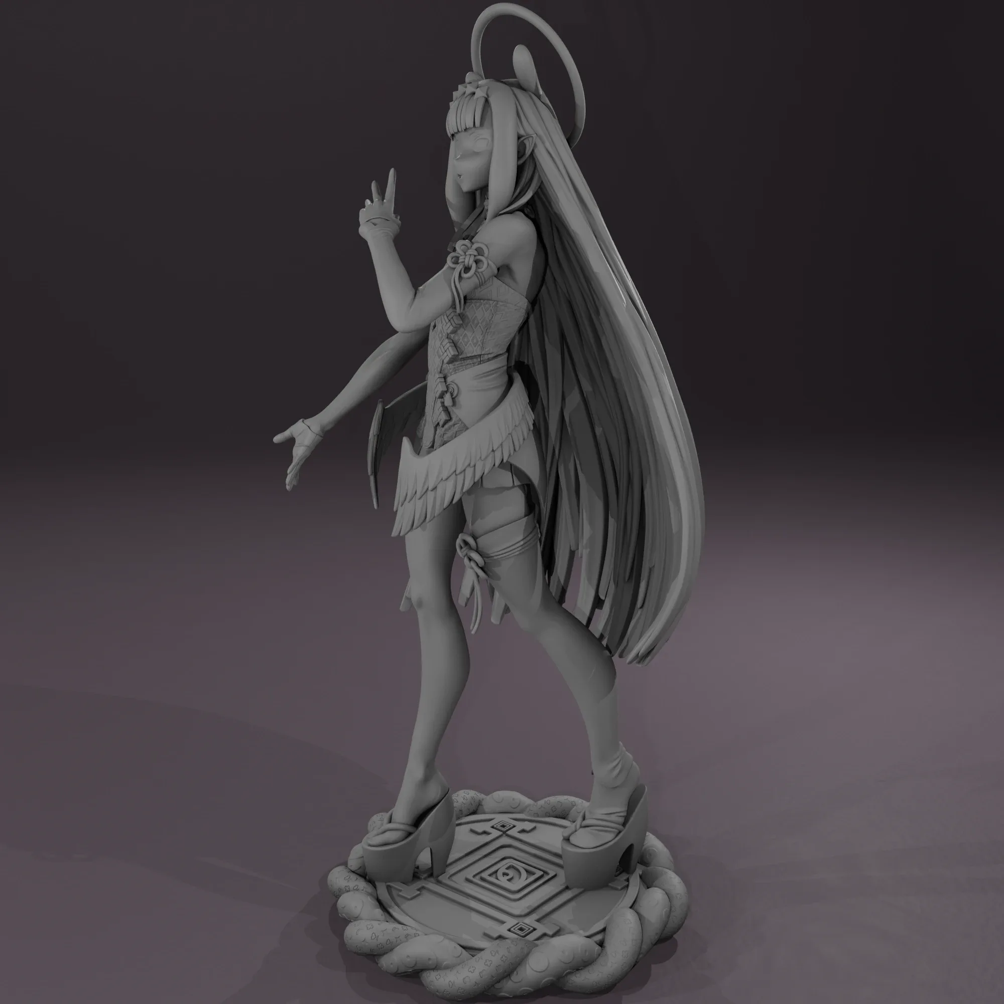 Ninomae Ina Nis - Hololive 3D print model