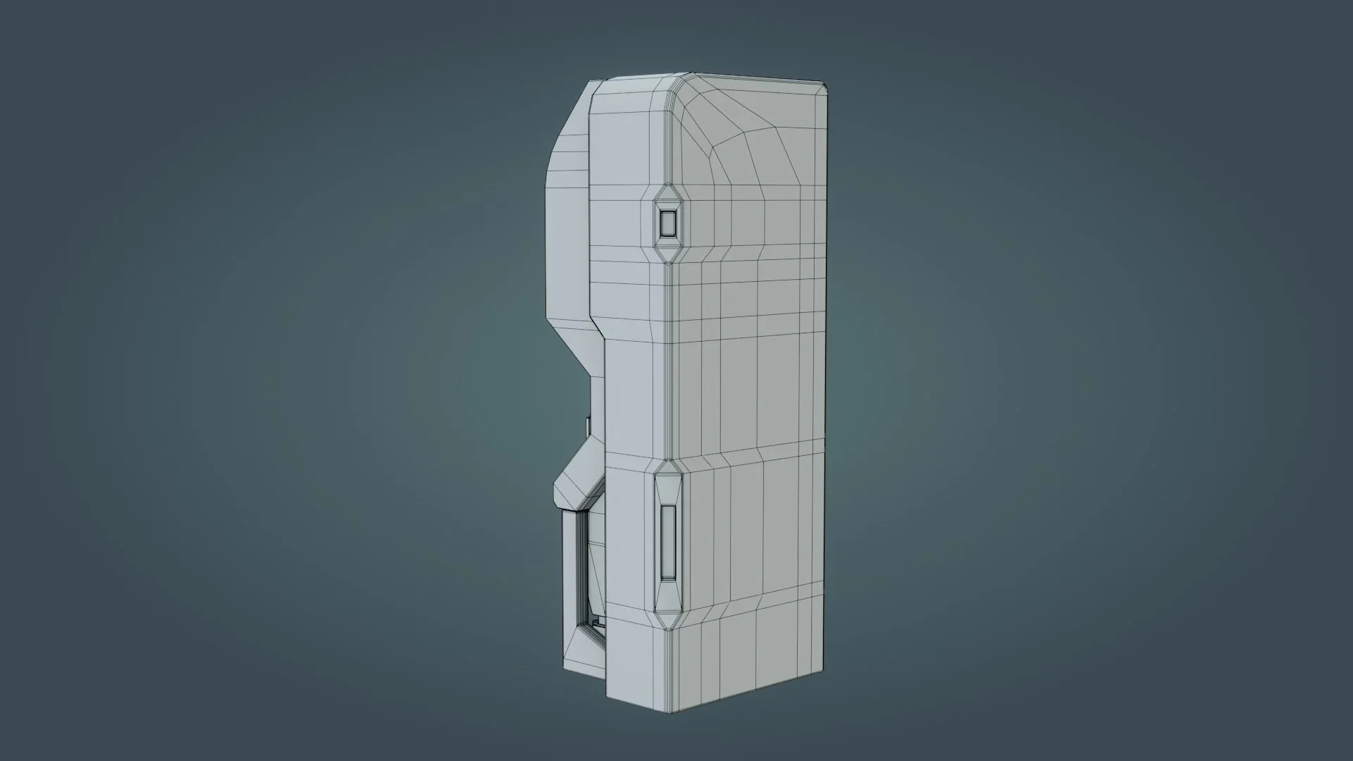 Sci-Fi Computer - Low Poly - Game Ready - PBR