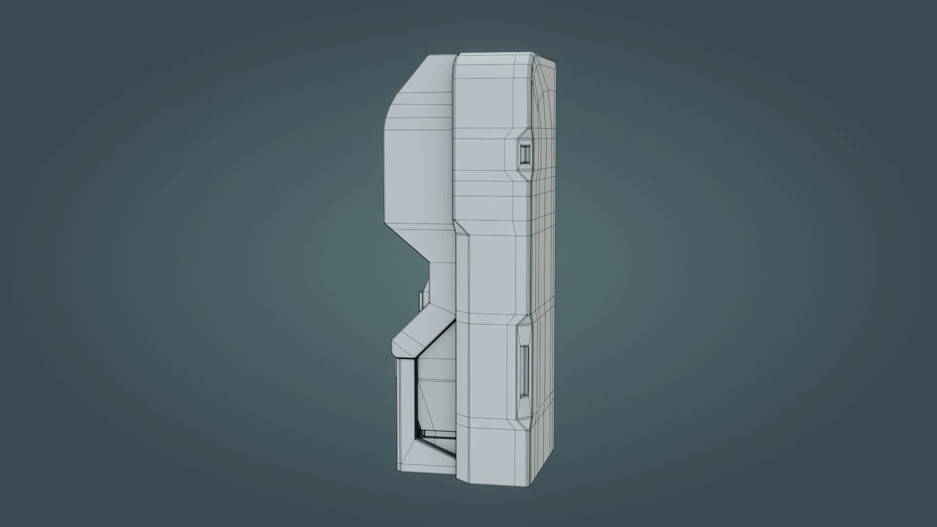 Sci-Fi Computer - Low Poly - Game Ready - PBR