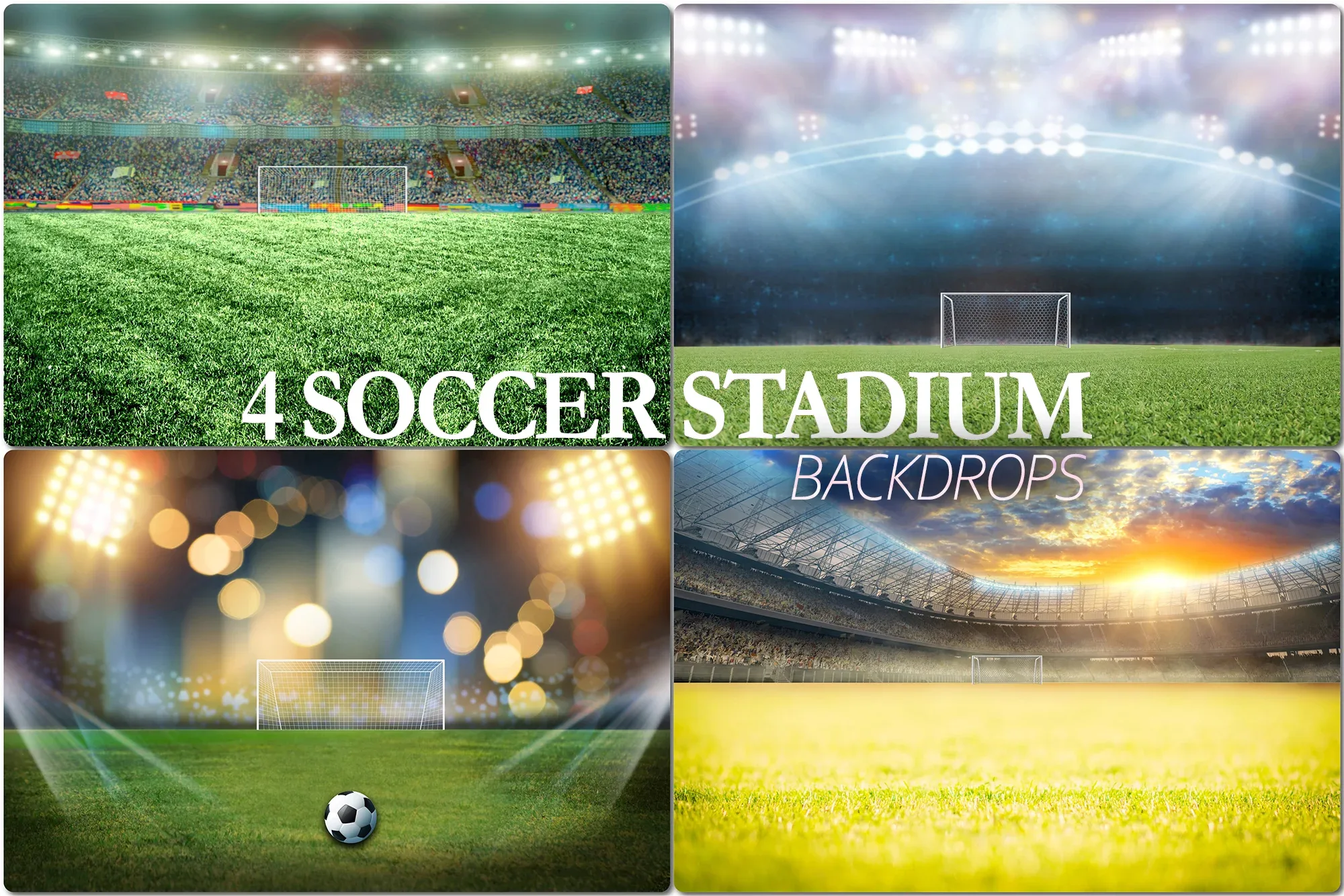 4 Football Stadium Backdrop, Soccer Goal Background, Sports Stadium Backdrops, Stadium Lights, Photoshop Overlays, Spotlight, Floodlight