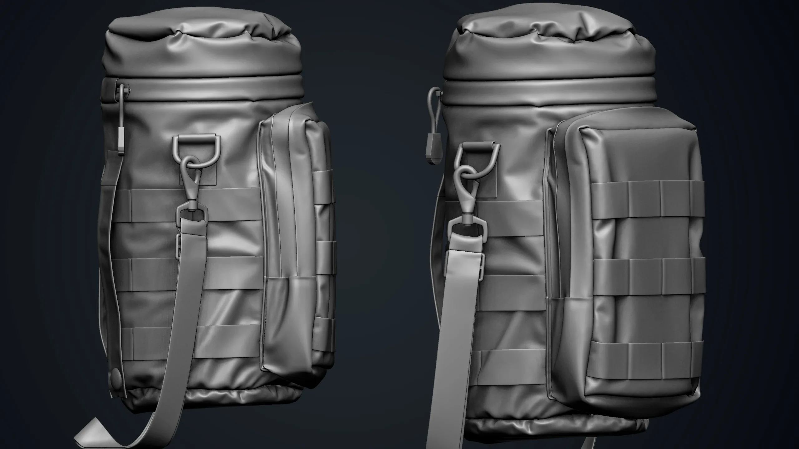 Realistic- Water Bottle Pouch Full Creation Process Video Tutorial ( +9 Hours ) + Project Files Vol.01