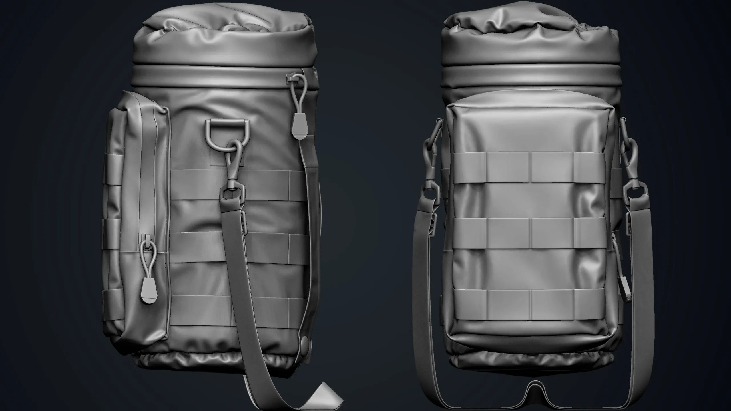 Realistic- Water Bottle Pouch Full Creation Process Video Tutorial ( +9 Hours ) + Project Files Vol.01