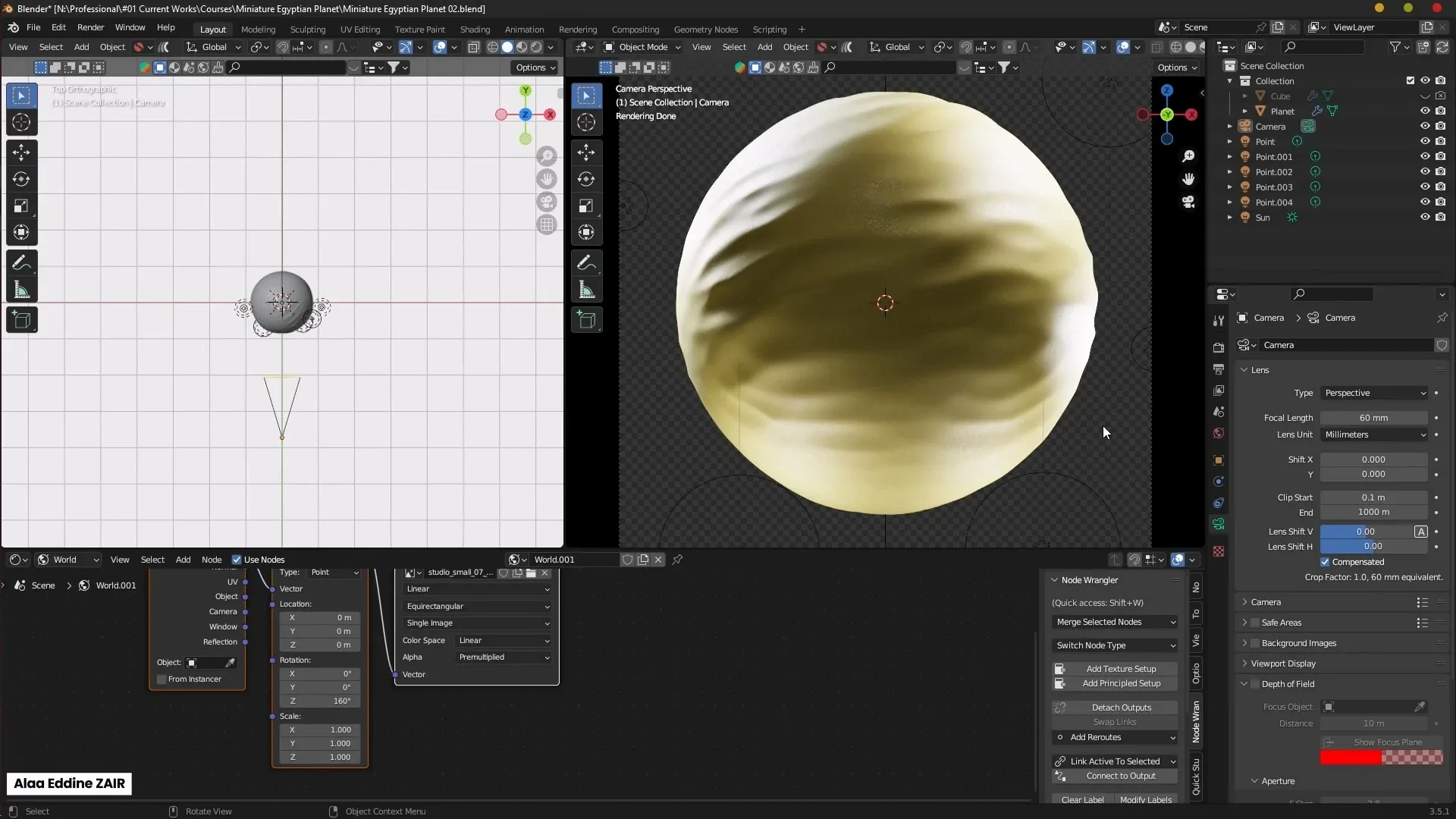 Blender for Intermediates - Your First 3D Miniature Planet