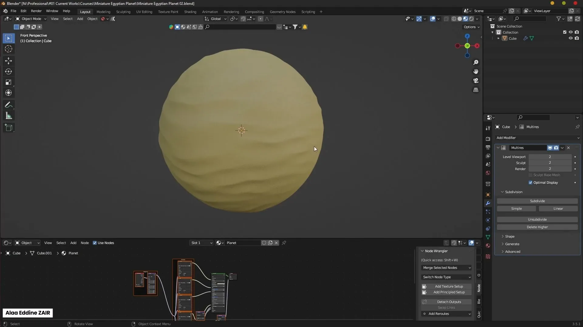 Blender for Intermediates - Your First 3D Miniature Planet