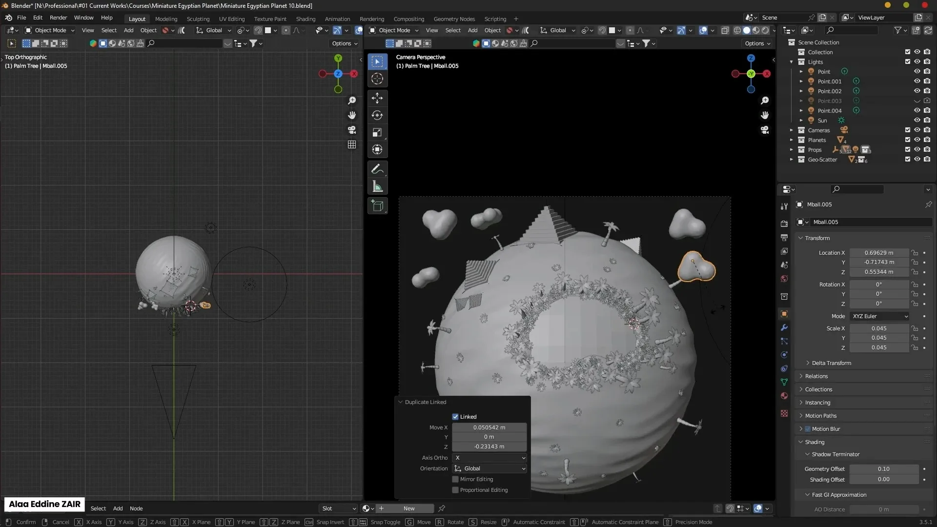 Blender for Intermediates - Your First 3D Miniature Planet