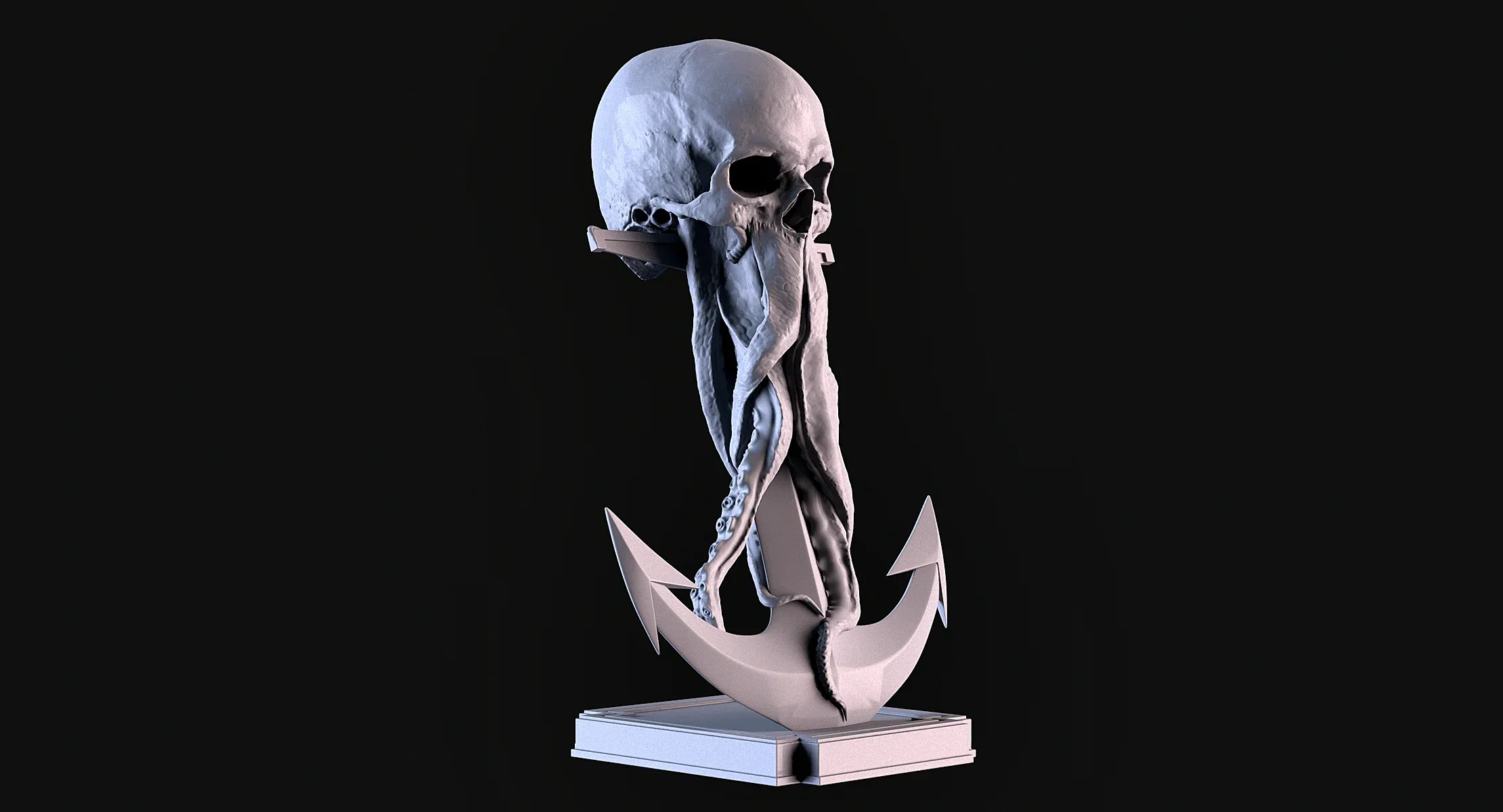 Skull Tentacle Anchor