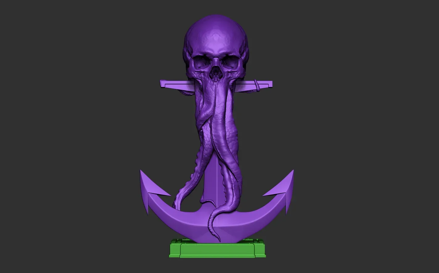 Skull Tentacle Anchor