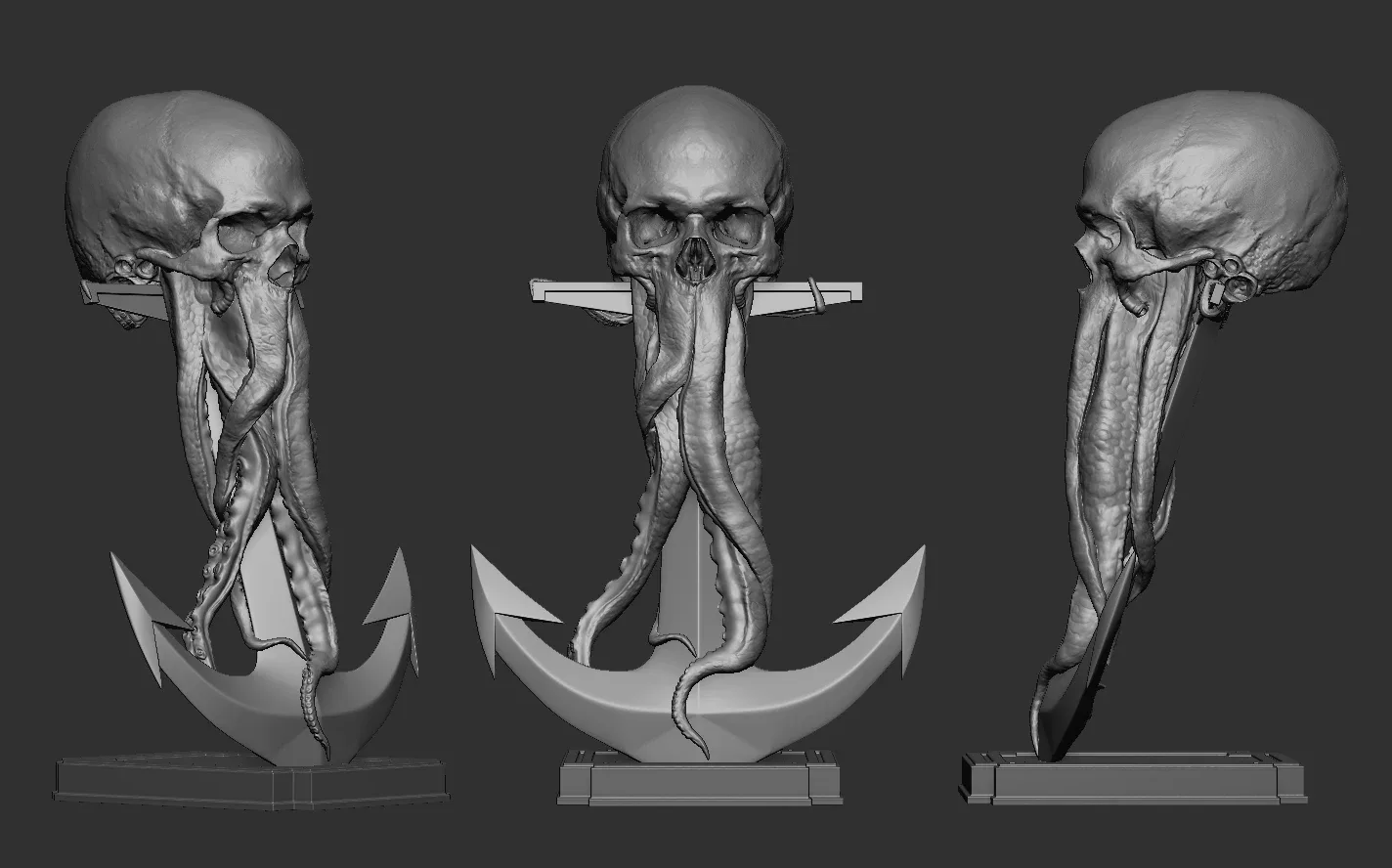 Skull Tentacle Anchor