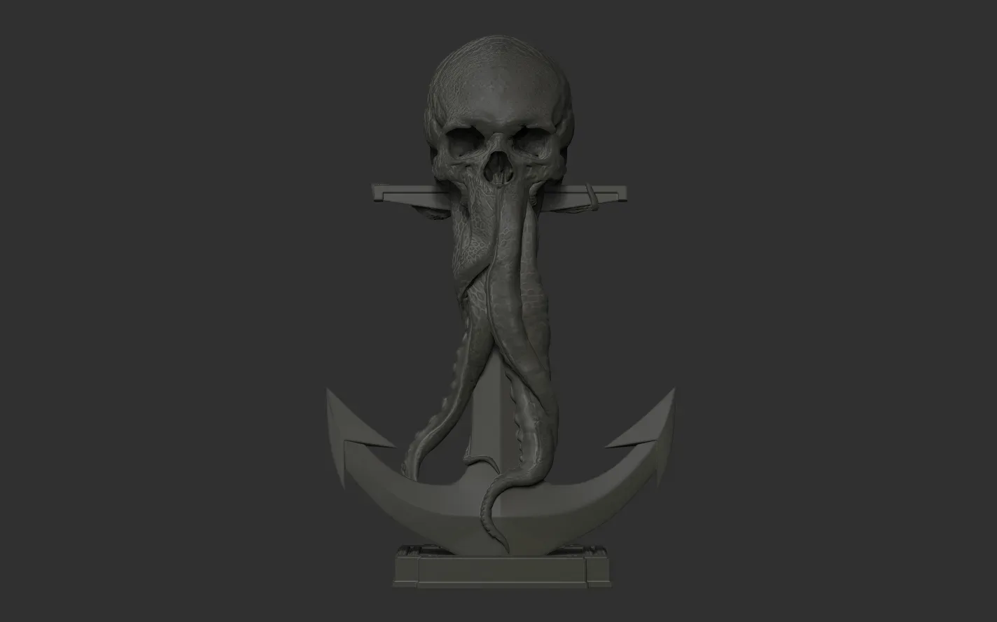 Skull Tentacle Anchor