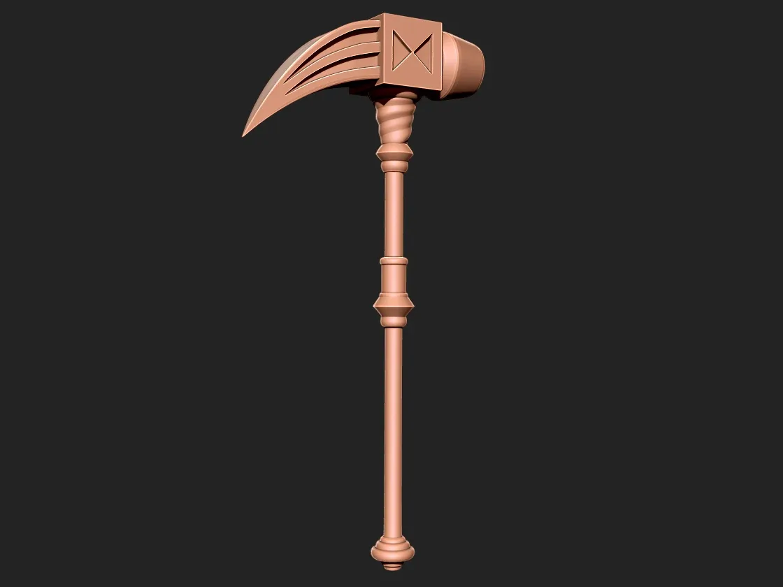 Diane - A Sledge Hammer 3D print model