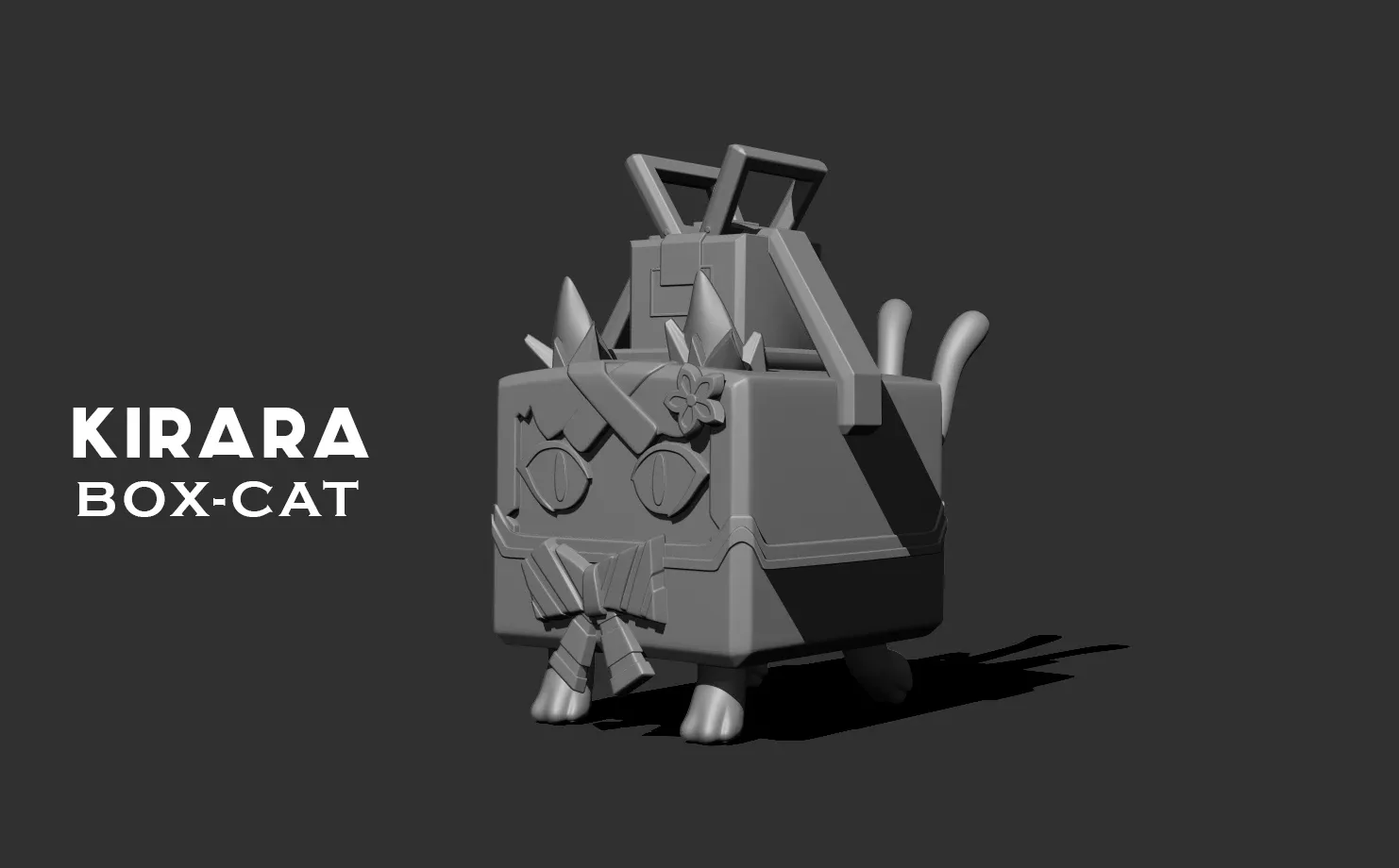 Kirara Boxcat - Genshin impact 3D print model