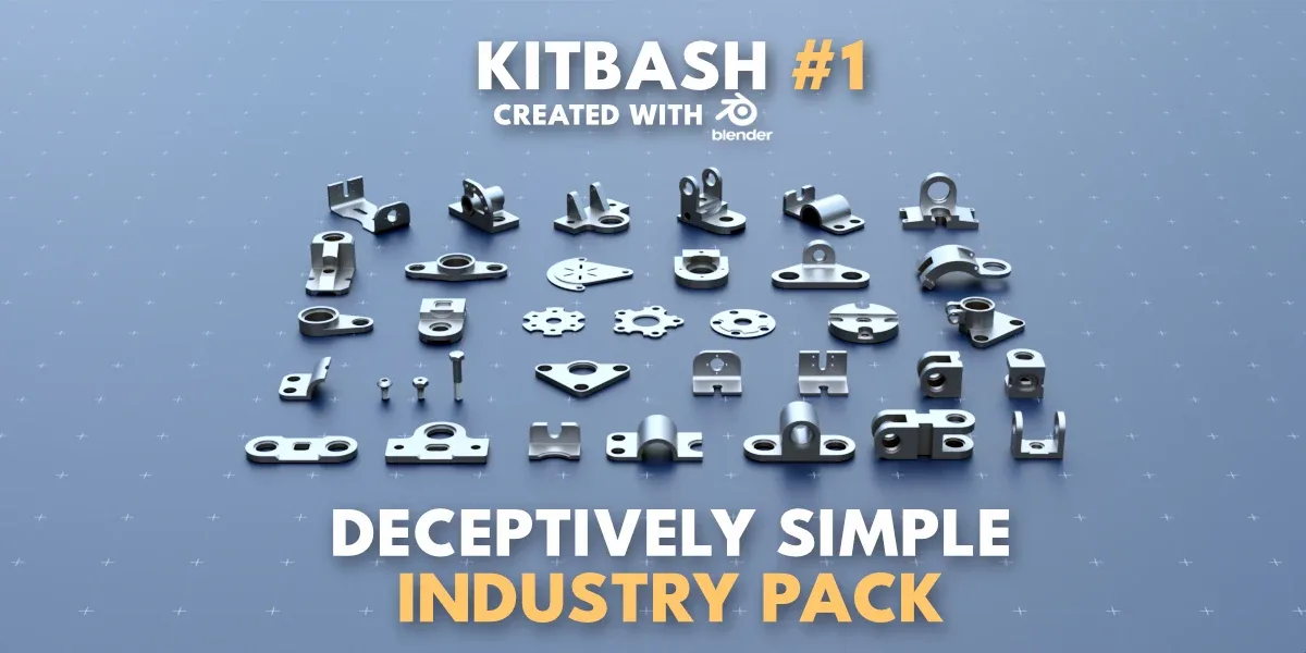 Simple Industry Kitbash #1