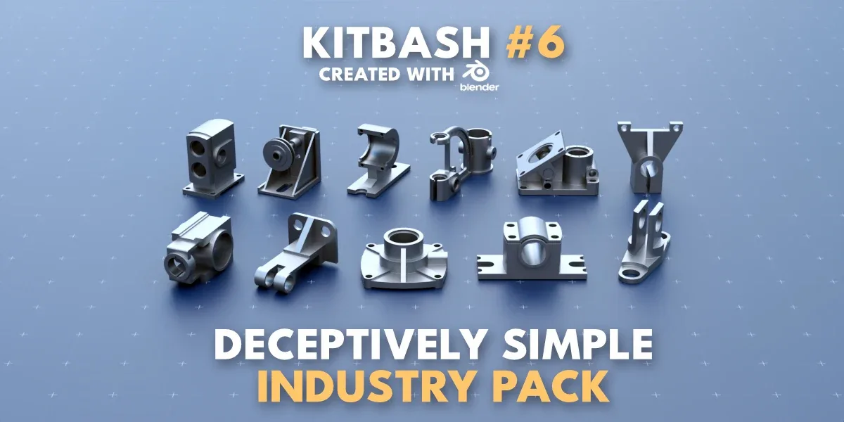 Simple Industry Kitbash #6