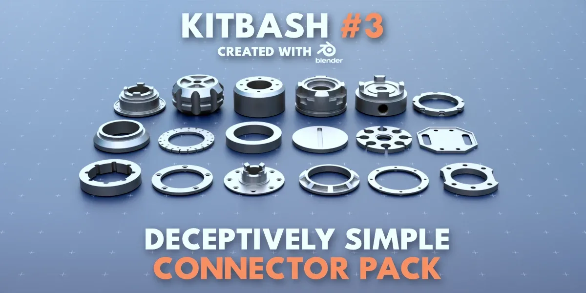 Simple Connector Kitbash #3