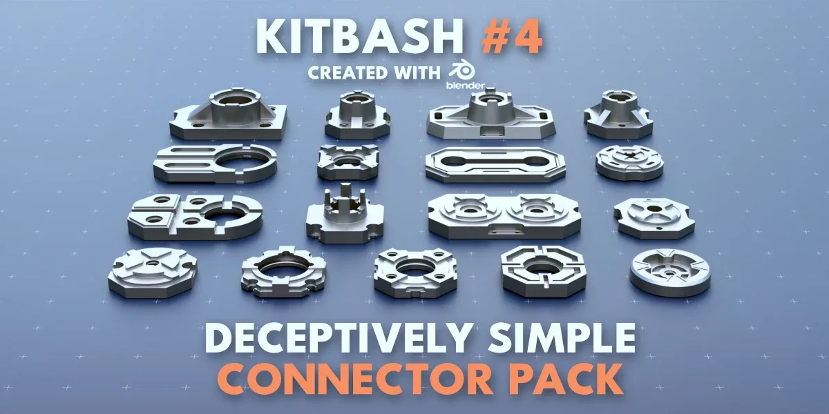 Simple Connector Kitbash #4