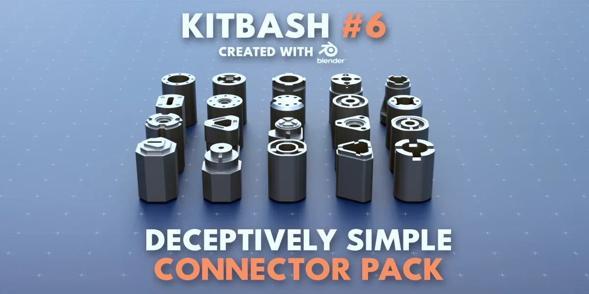 Simple Connector Kitbash #6