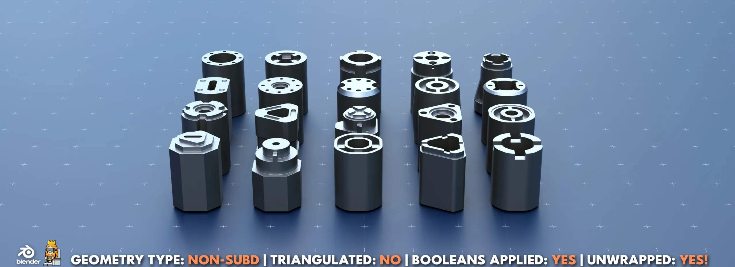 Simple Connector Kitbash Bundle #Mega!1