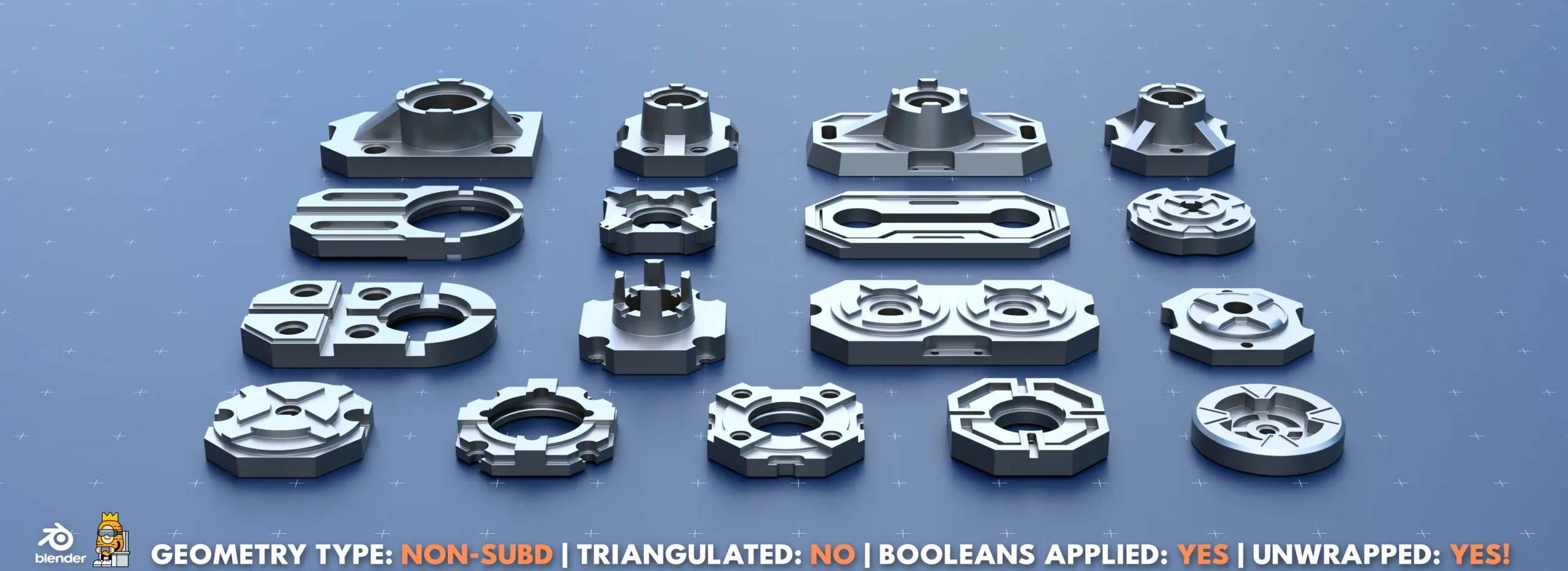 Simple Connector Kitbash Bundle #Mega!1