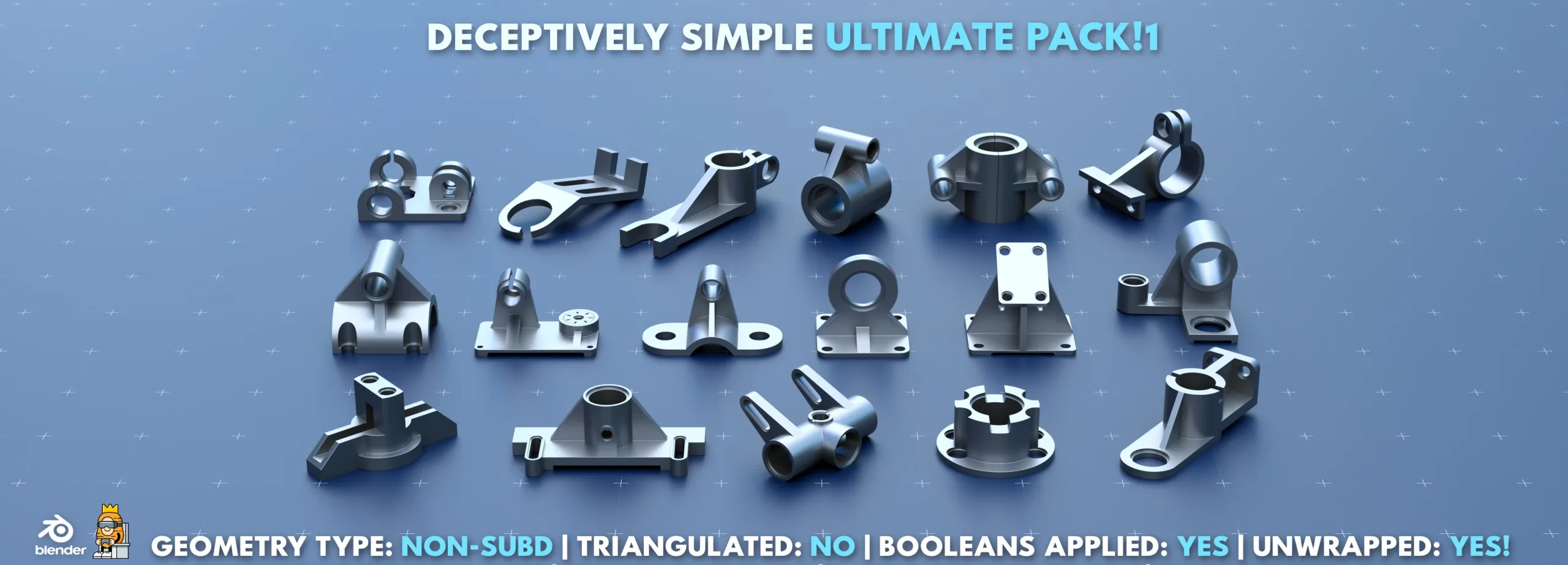 Simple Kitbash Bundle #Ultimate!1 //210 Models//