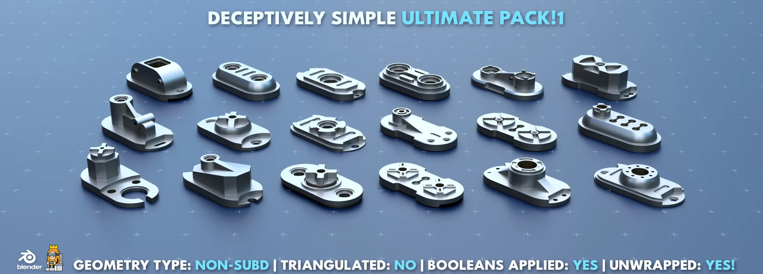 Simple Kitbash Bundle #Ultimate!1 //210 Models//