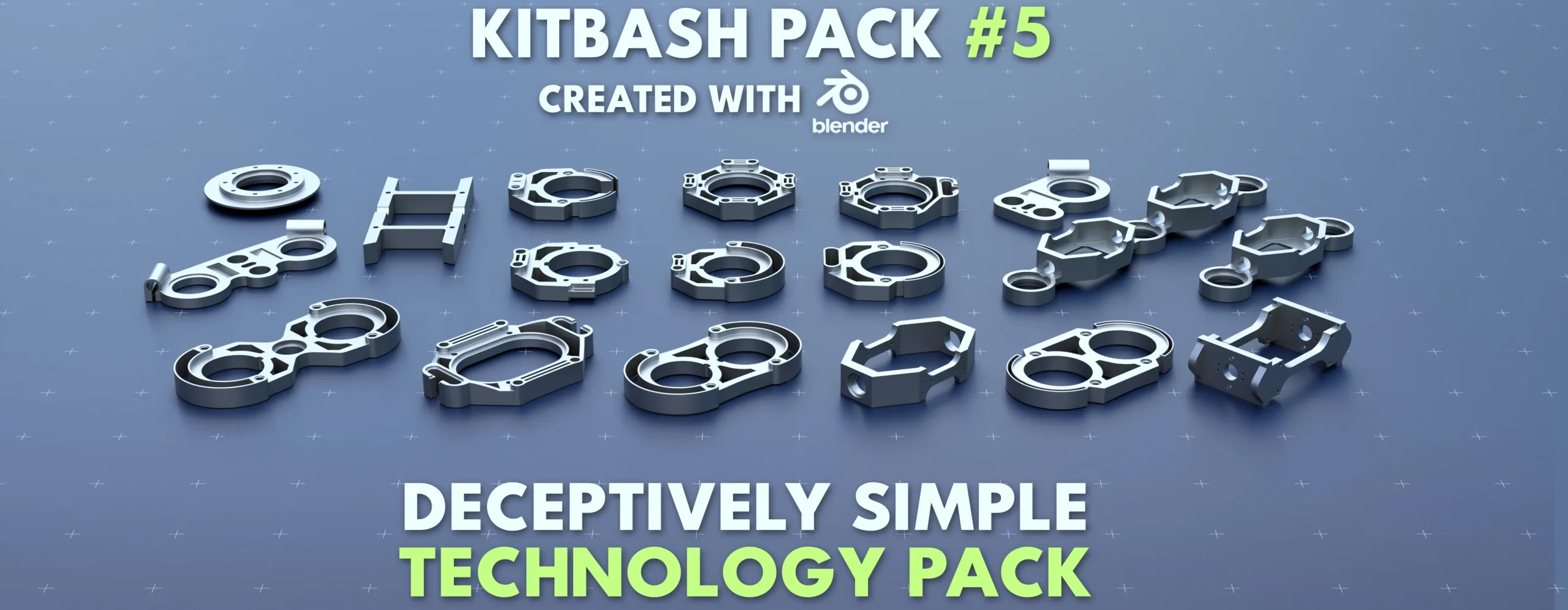 Simple Technology Kitbash Bundle #Mega_1