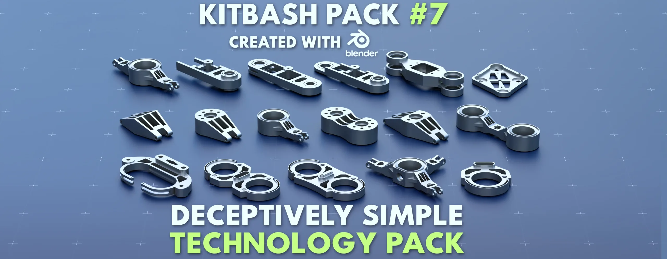 Simple Kitbash Bundle #Ultimate!1 //Over 210 Models//