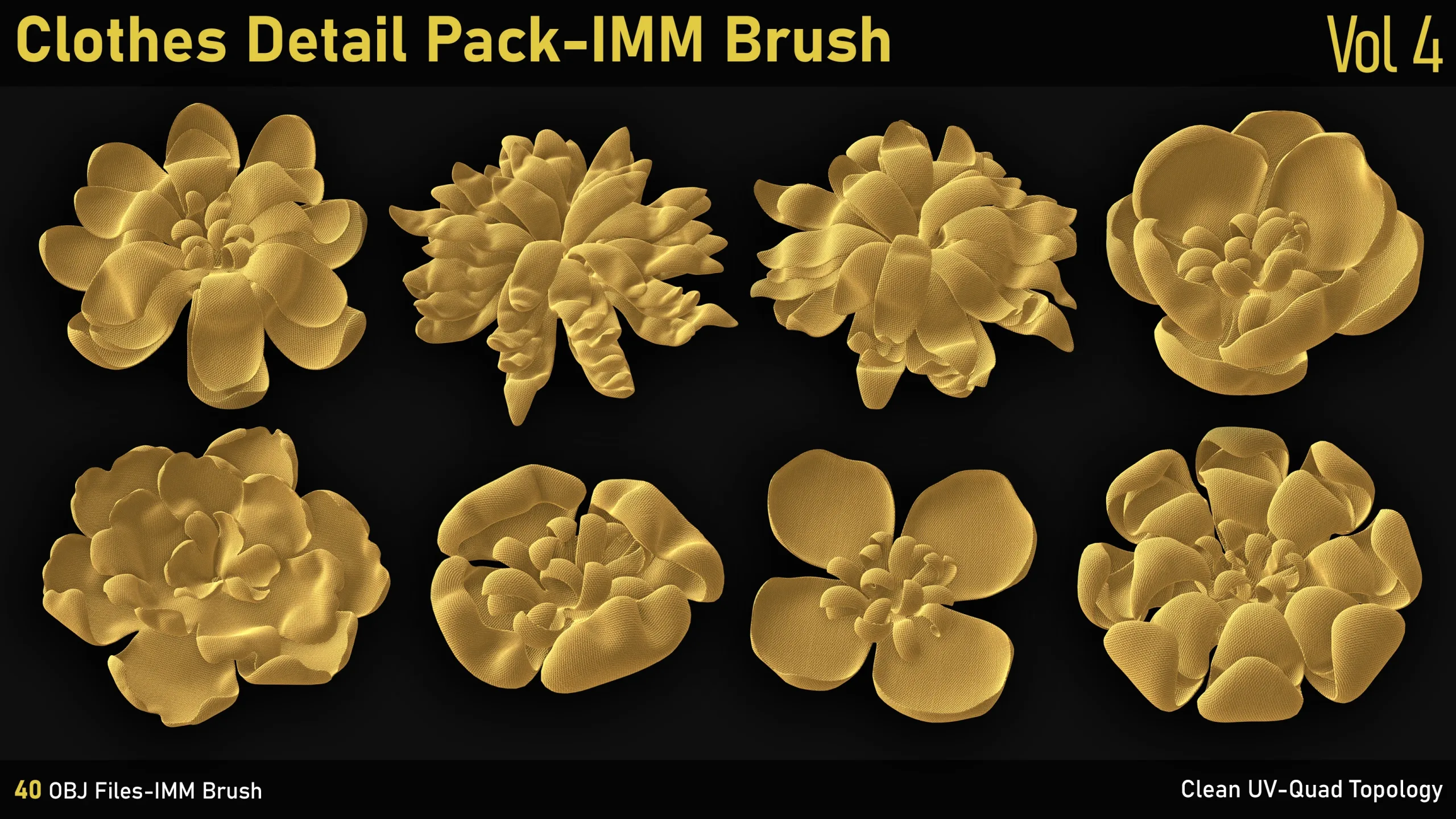 Clothes Details Pack-IMM Brush-vol4