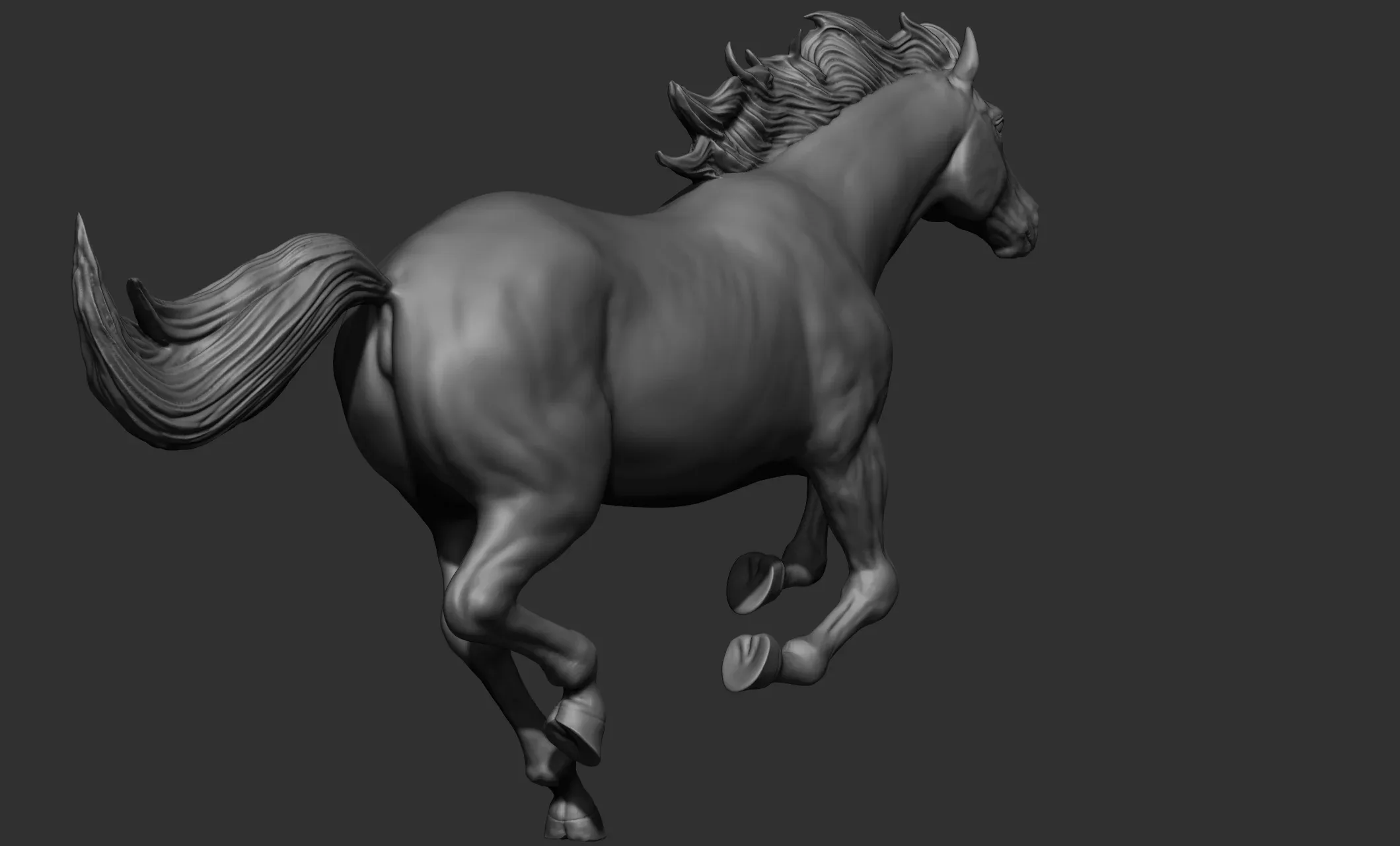 18 horse poses - 3D Models