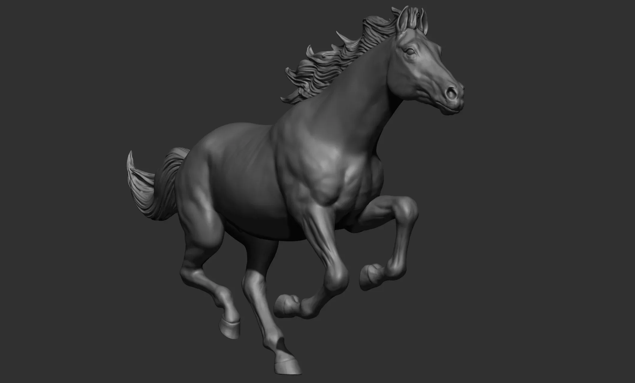 18 horse poses - 3D Models