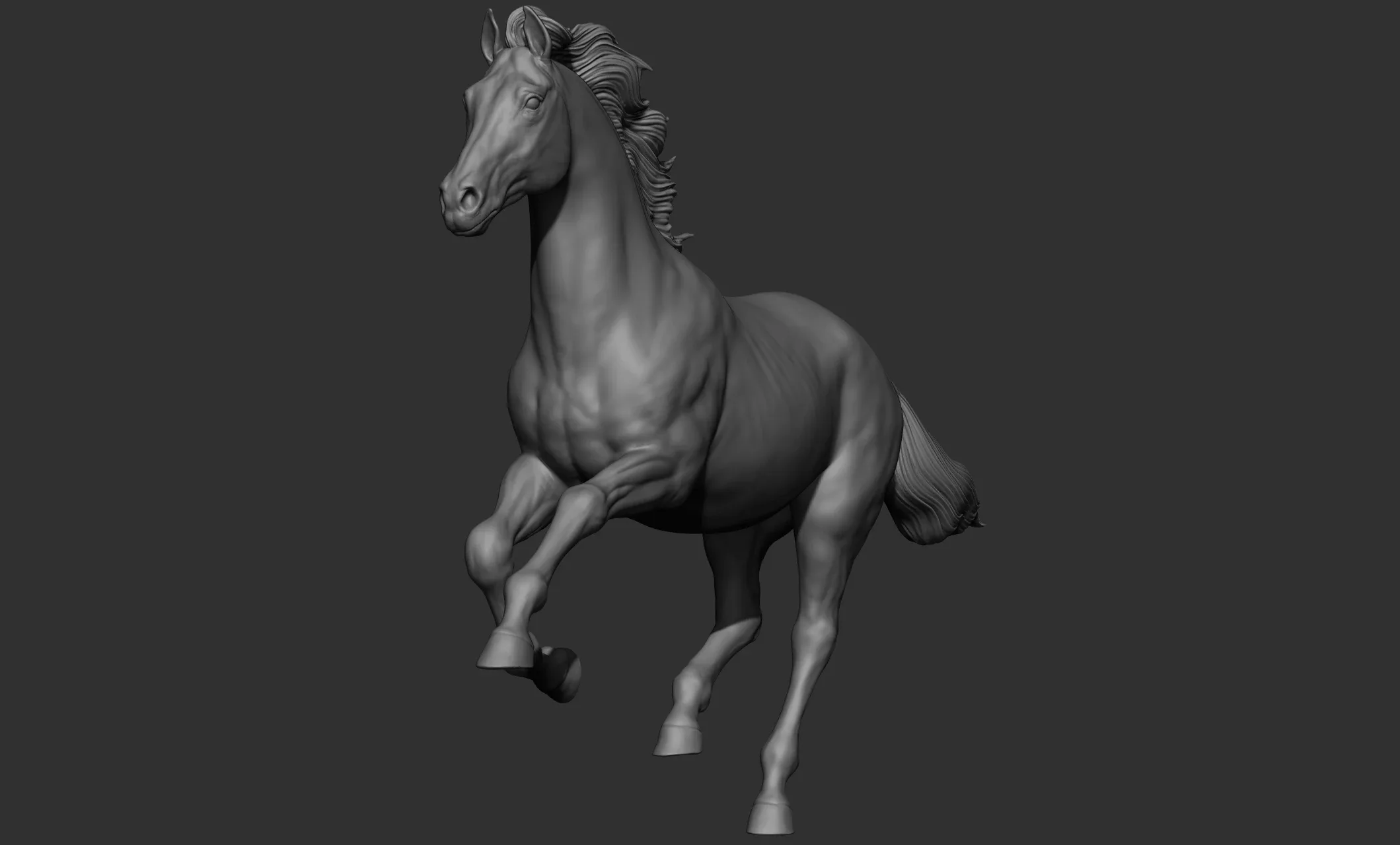 18 horse poses - 3D Models