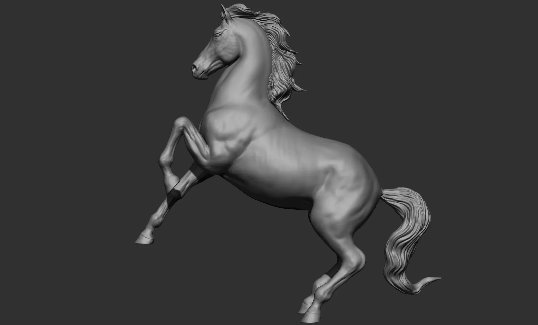 18 horse poses - 3D Models