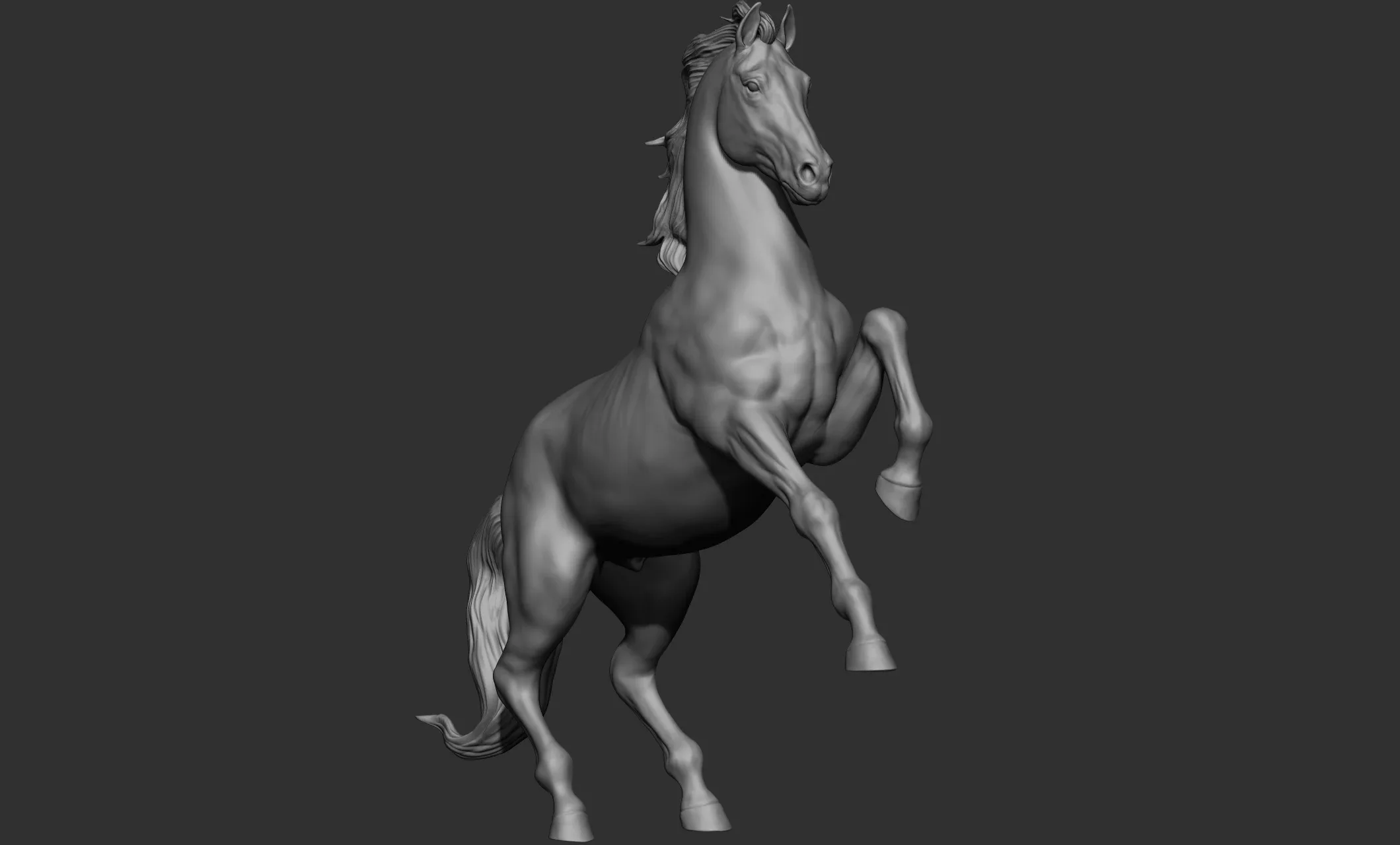 18 horse poses - 3D Models