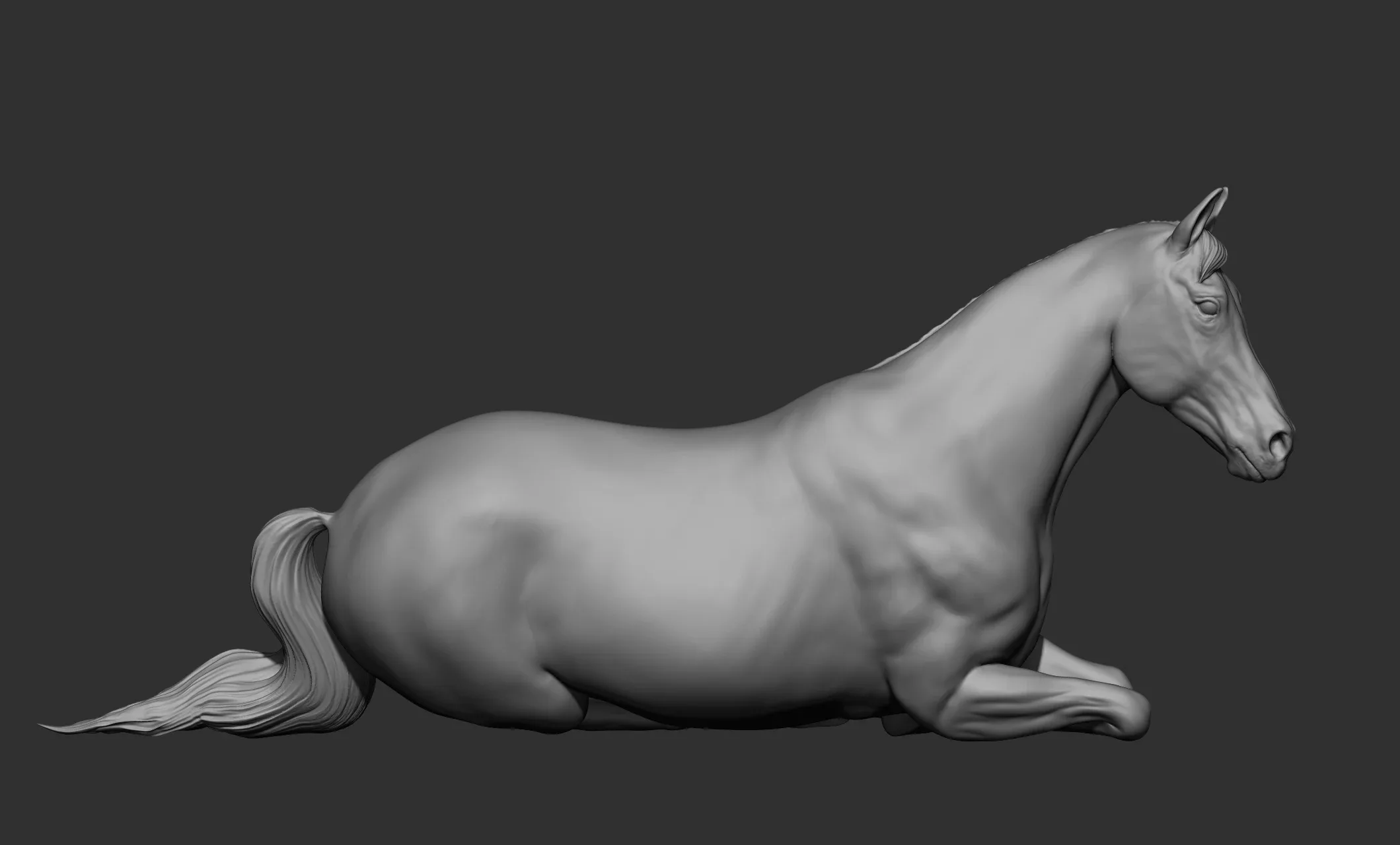 18 horse poses - 3D Models