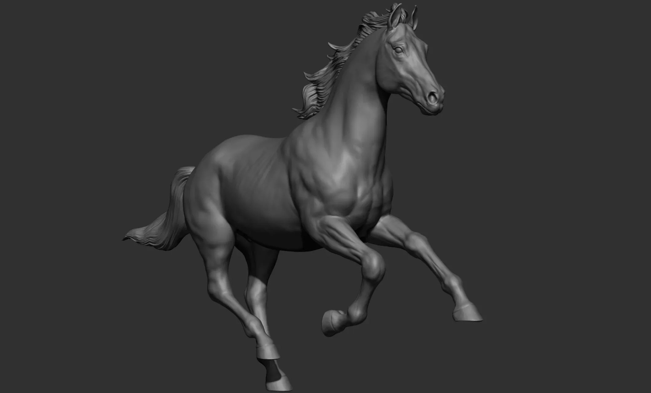 18 horse poses - 3D Models