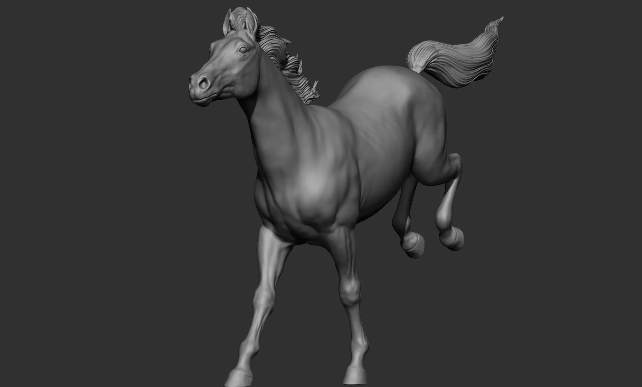 18 horse poses - 3D Models