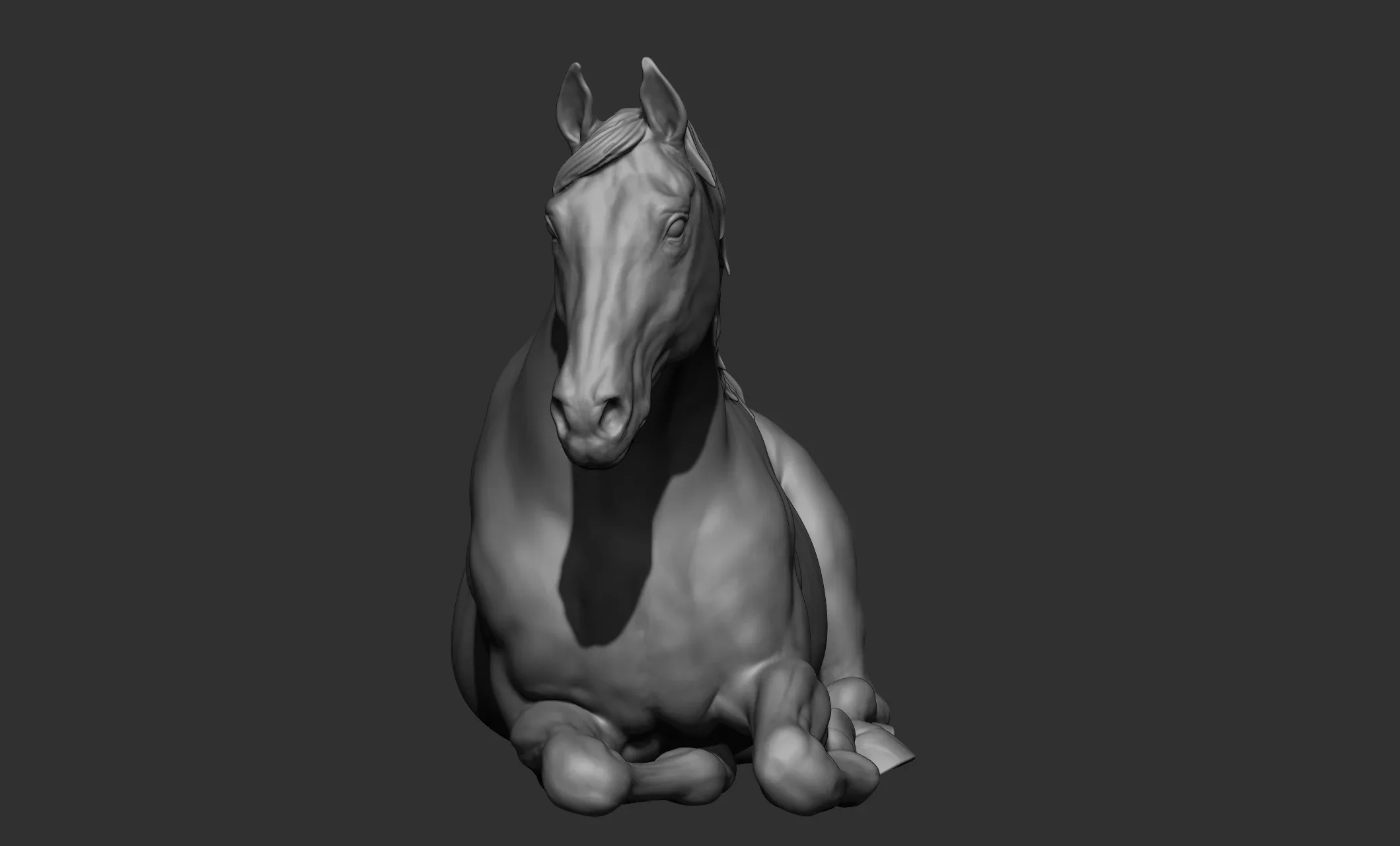 18 horse poses - 3D Models