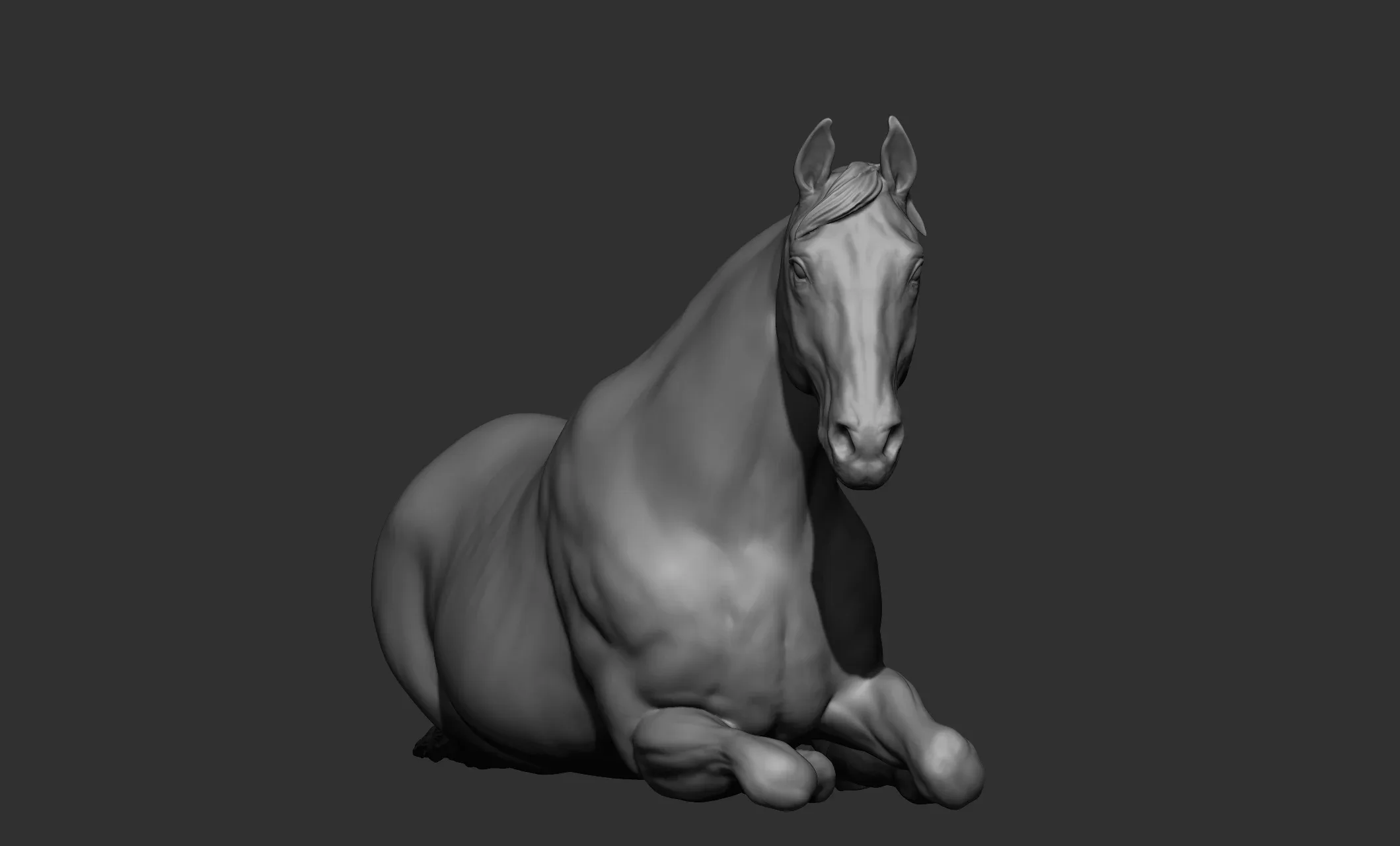 18 horse poses - 3D Models