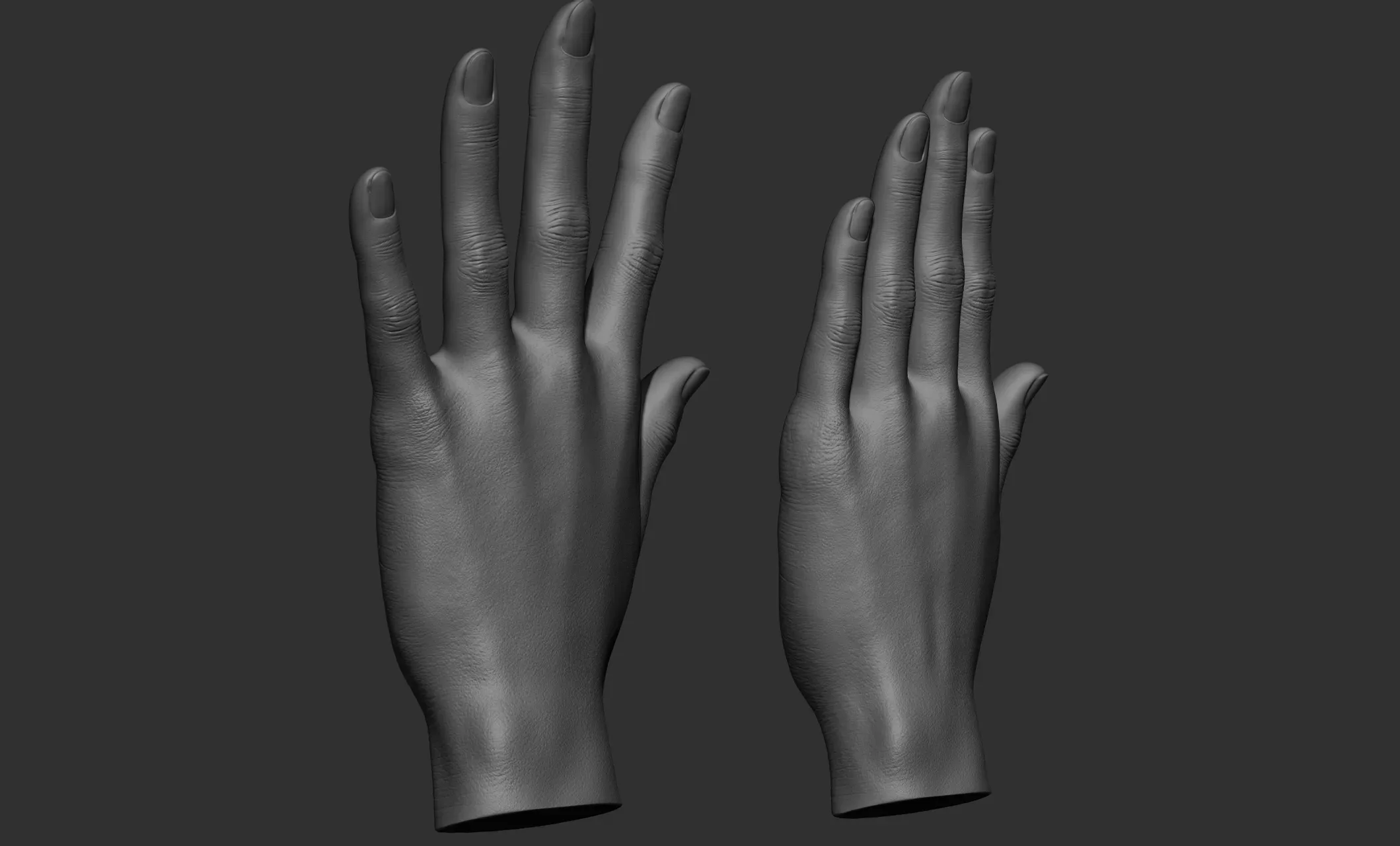 17 Female hand poses