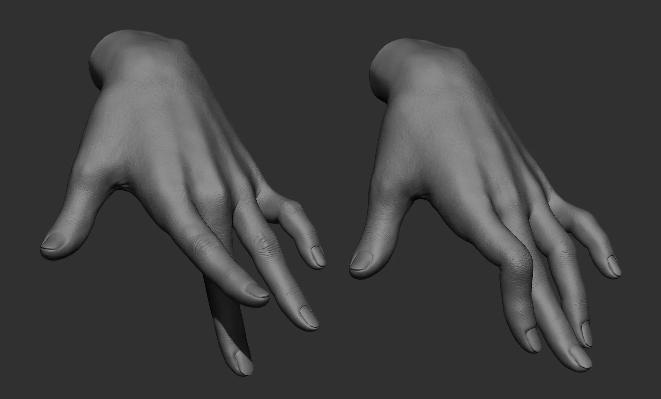 17 Female hand poses