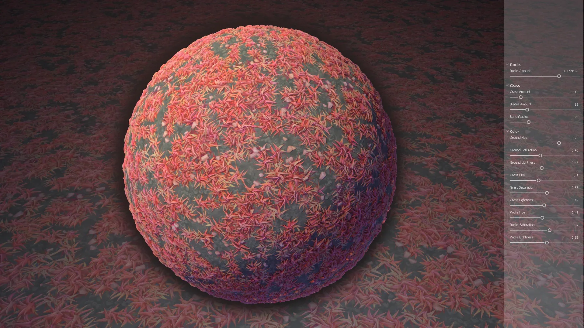 Grass Simple Stylized Procedural Material