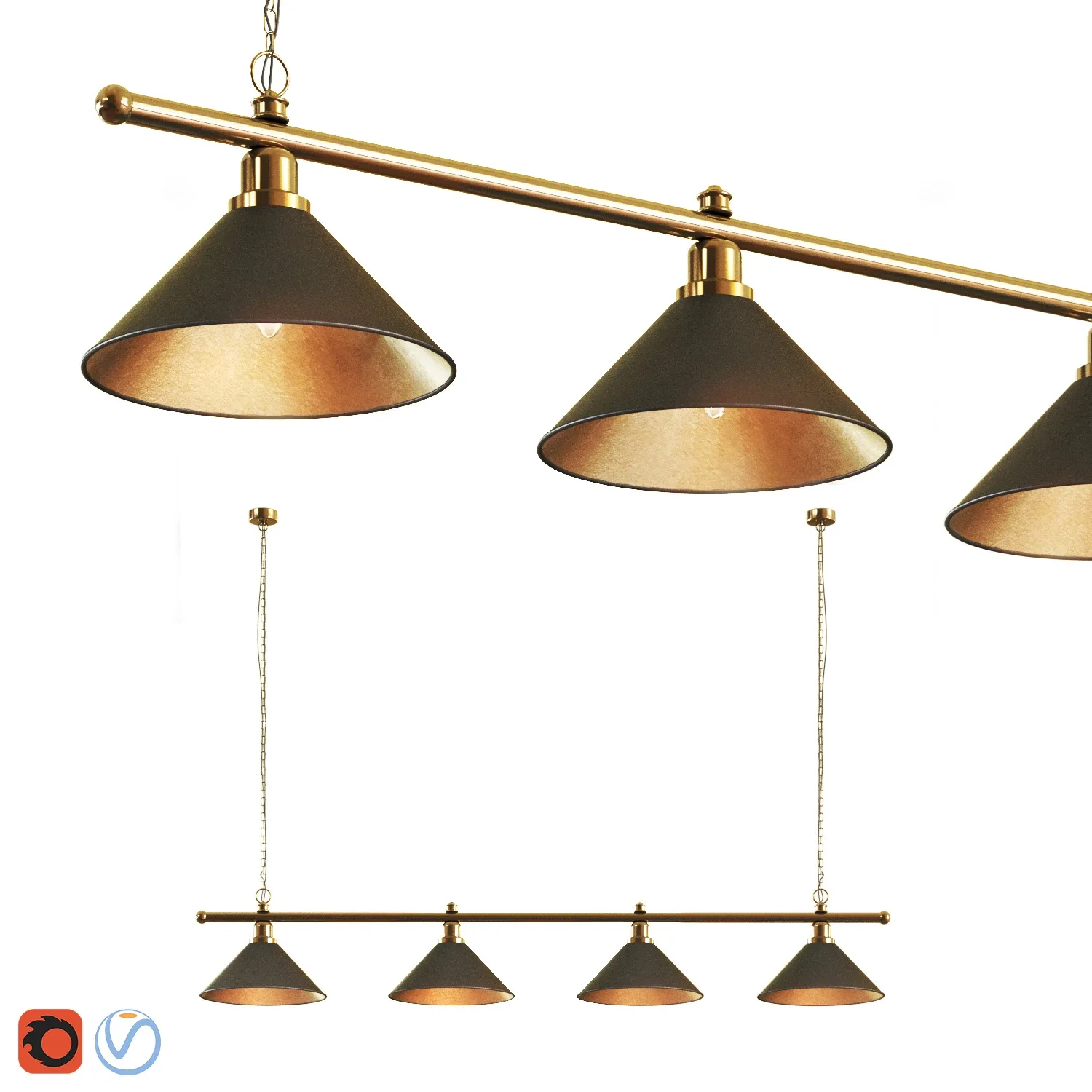 cone lights chandelier island light billiard lights