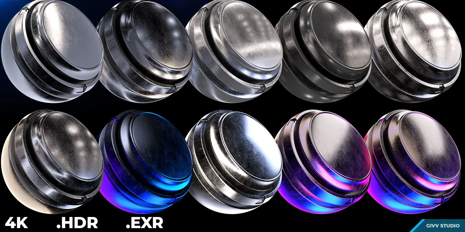 STUDIO LIGHT HDRI BUNDLE - 200 HDRI