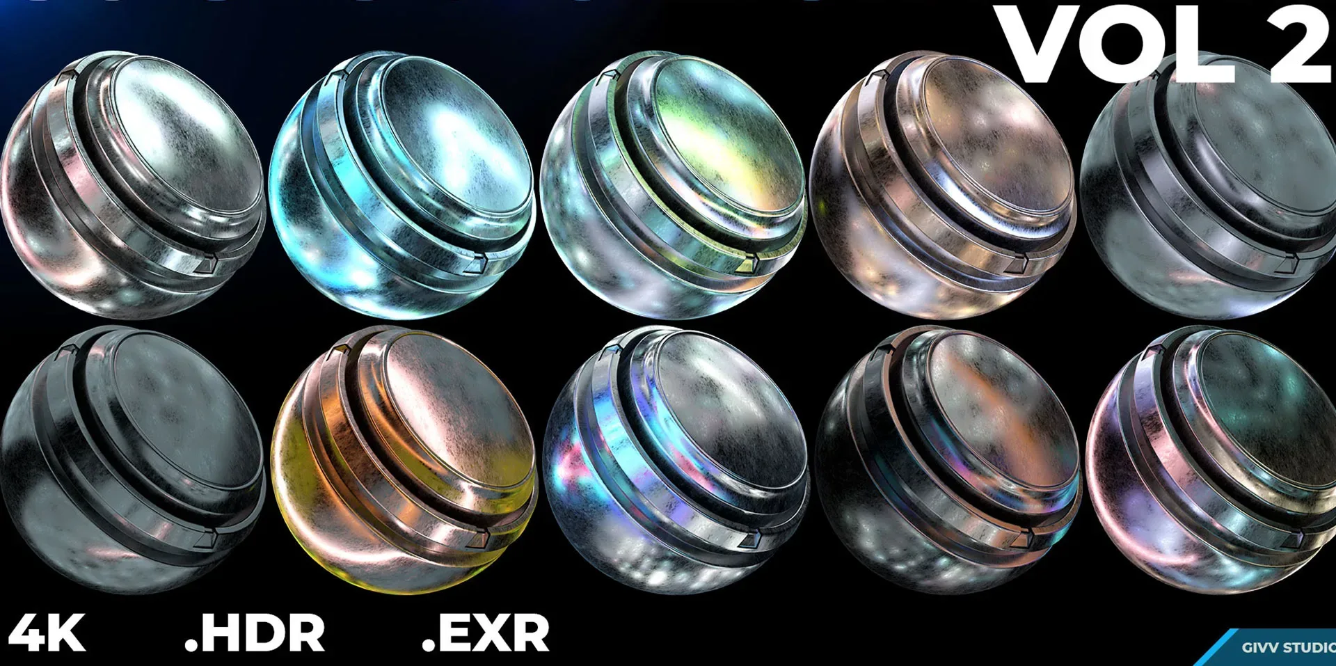 STUDIO LIGHT HDRI BUNDLE - 200 HDRI