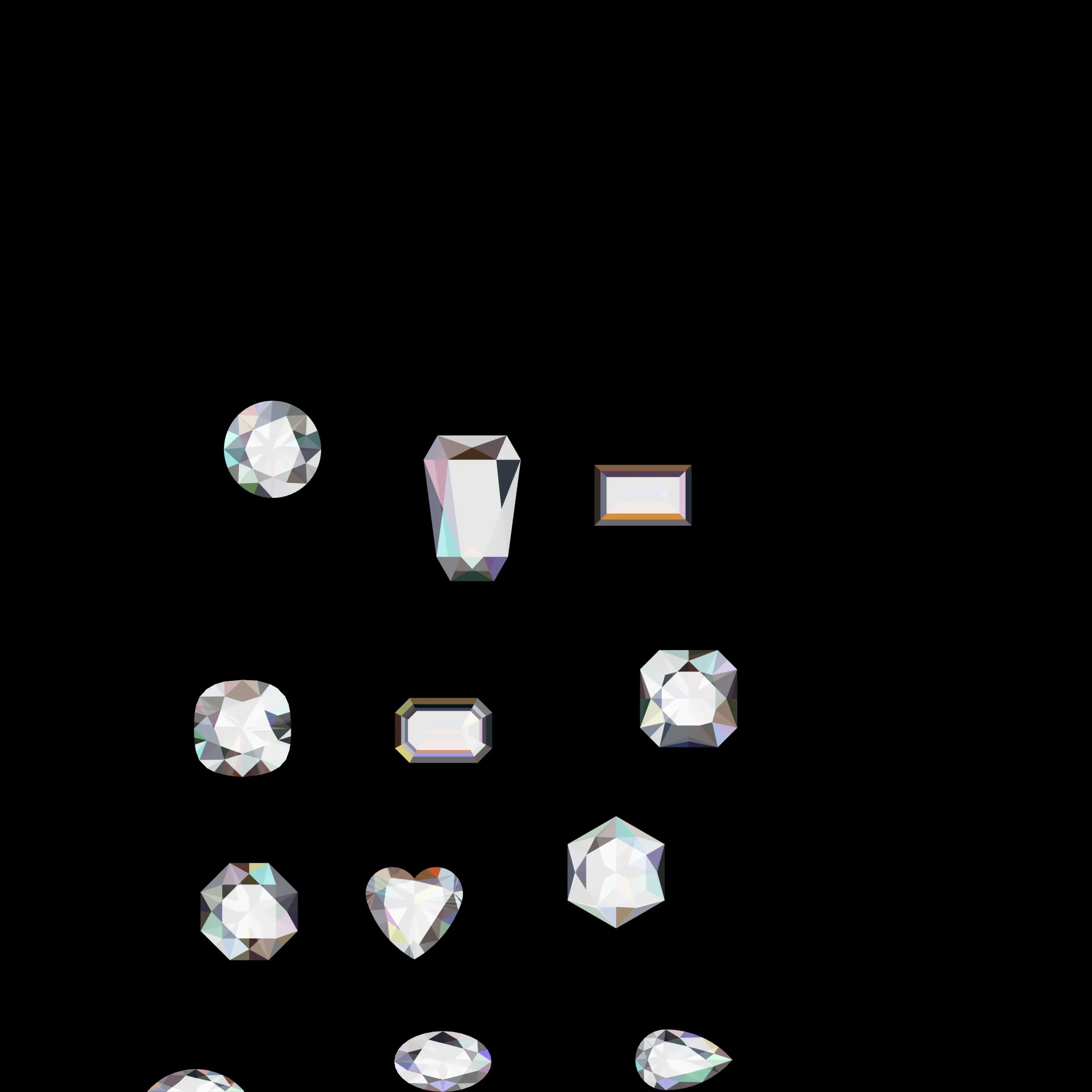 Gemstones Templates and Gems Brush