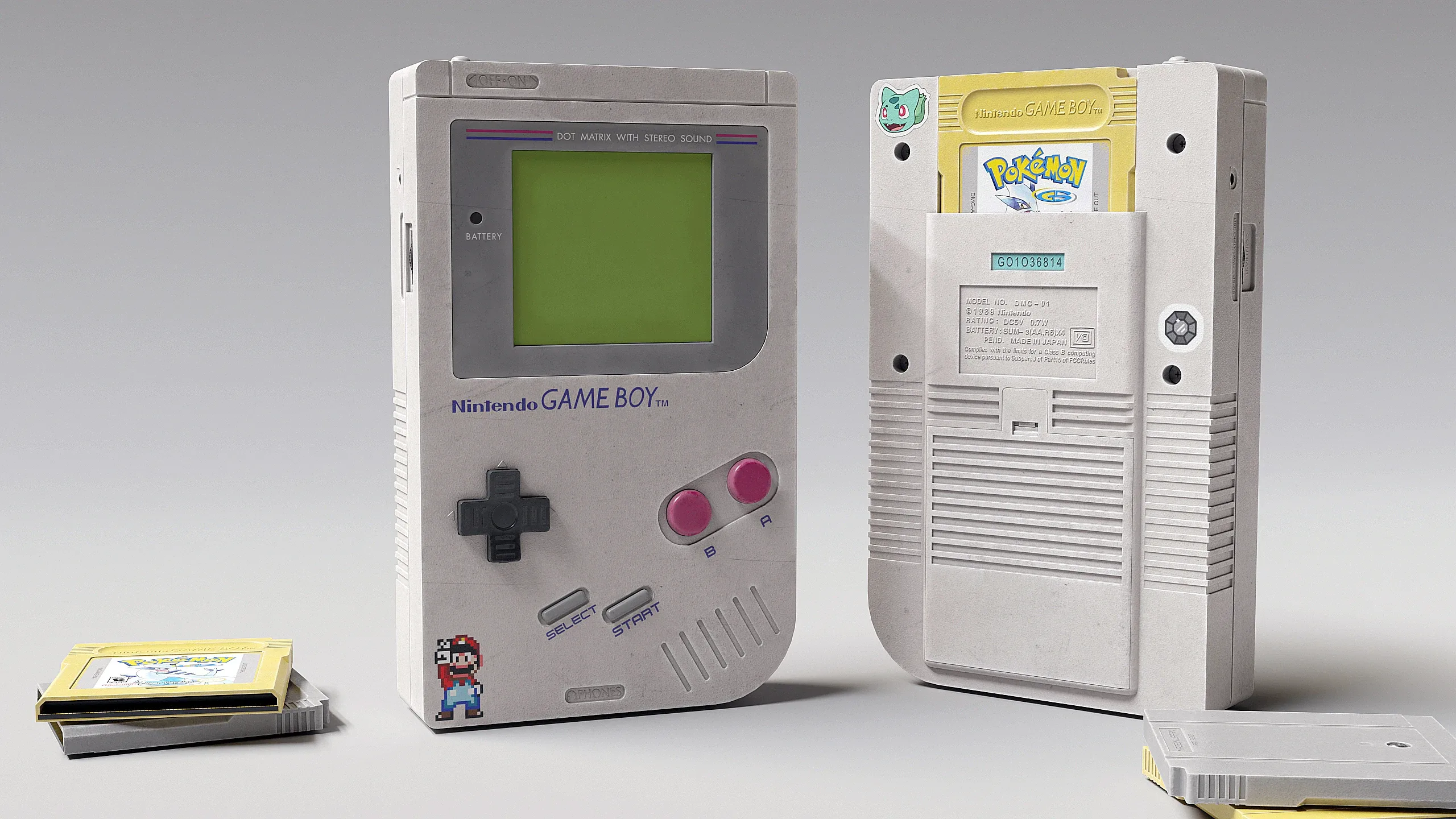 Creating a Nintendo Game-Boy in Blender and Substance Painter