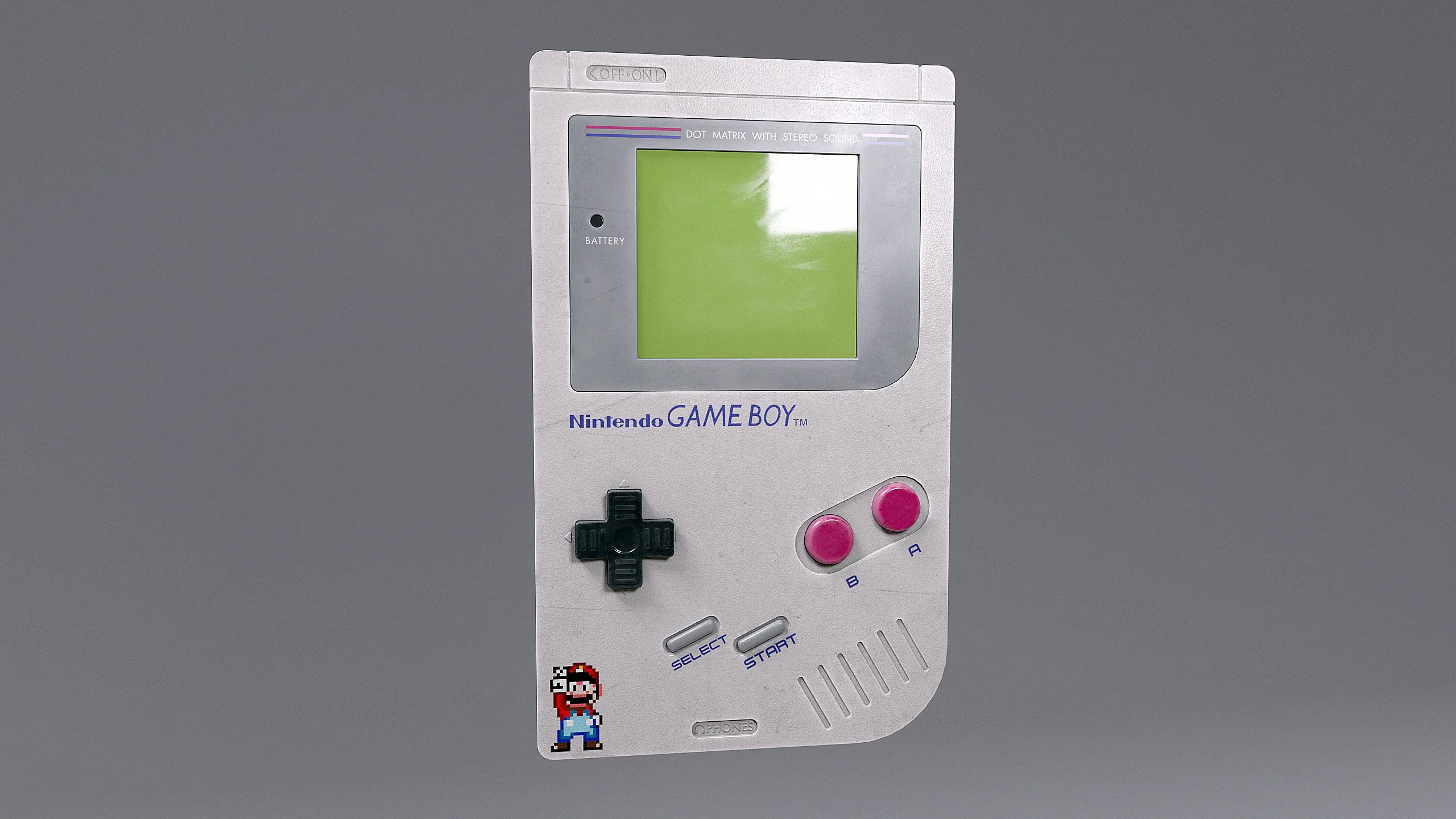 Creating a Nintendo Game-Boy in Blender and Substance Painter
